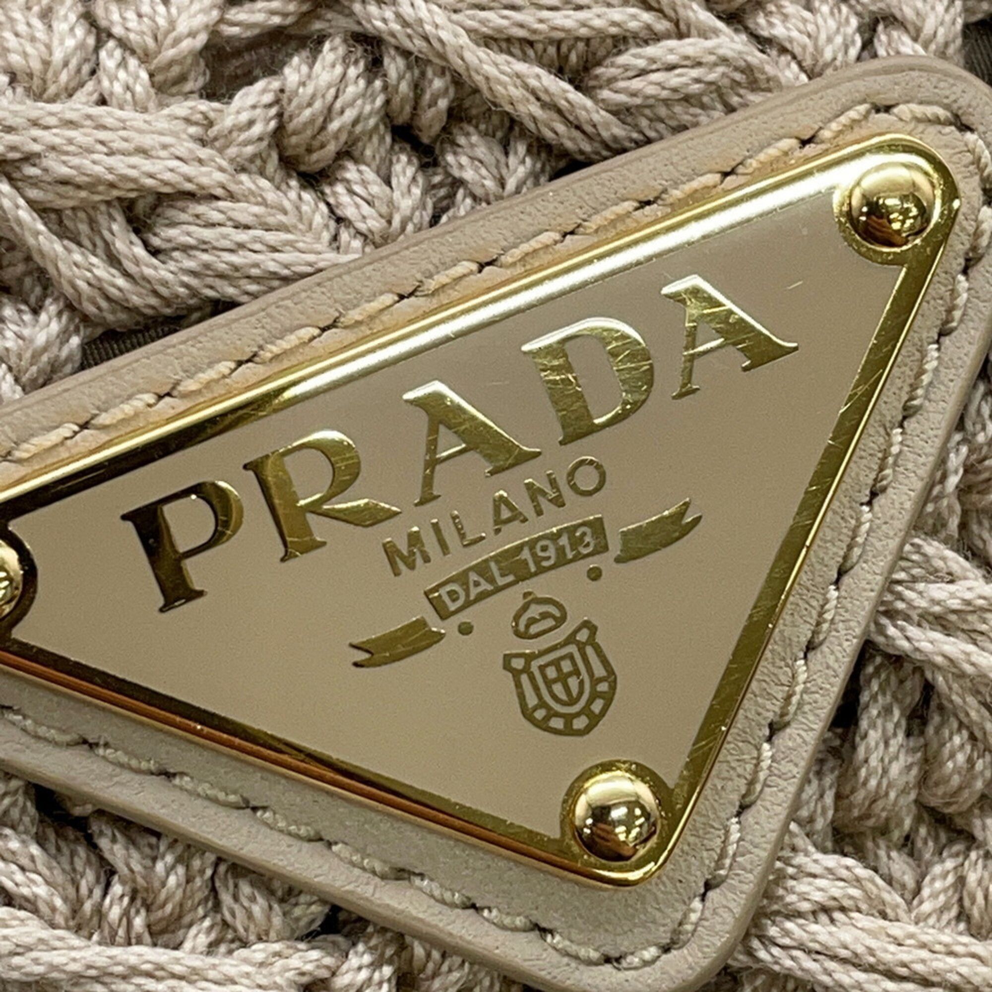 Fabric Handbag (Pre-Owned) - Prada - Modalova