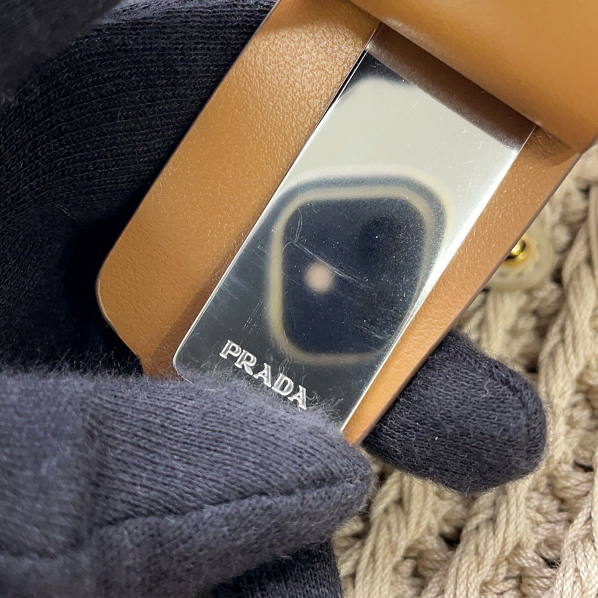 Fabric Handbag (Pre-Owned) - Prada - Modalova