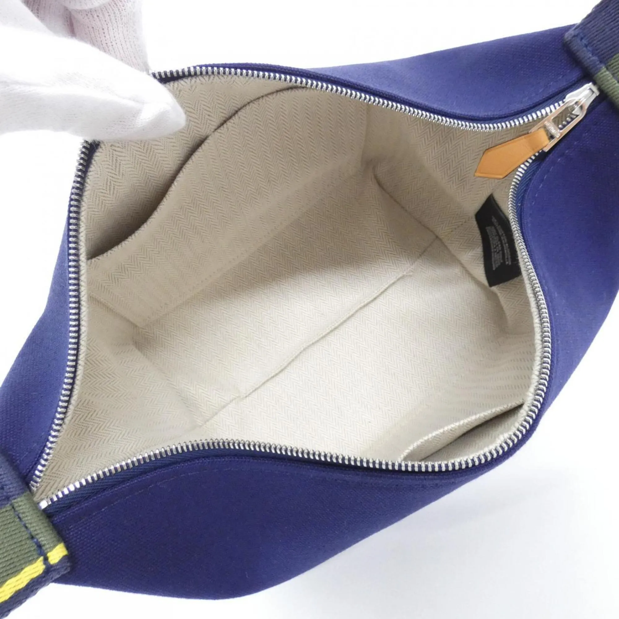 Canvas Handbag Pouch (Pre-Owned) - Hermes - Modalova