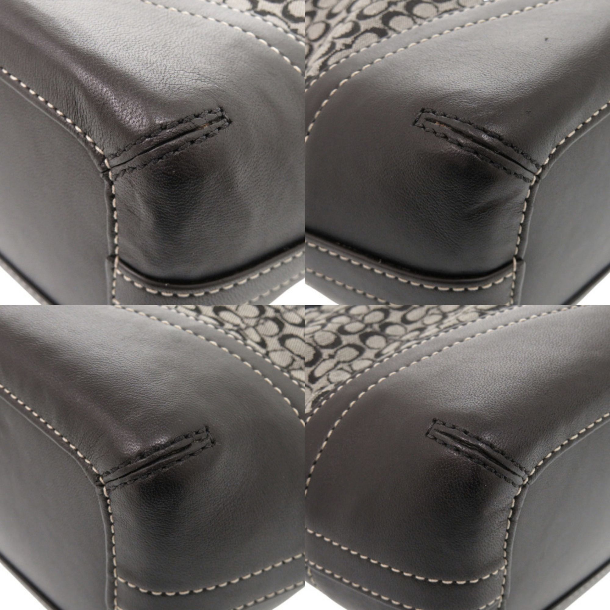 Leather Canvas Shoulder Bag (Pre-Owned) - Coach - Modalova