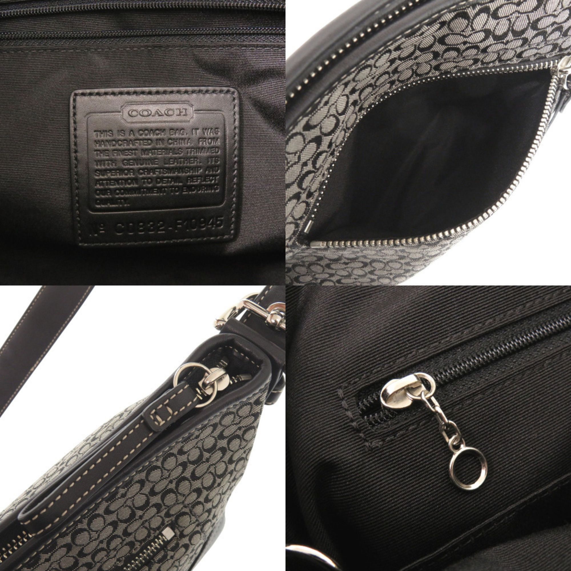 Leather Canvas Shoulder Bag (Pre-Owned) - Coach - Modalova