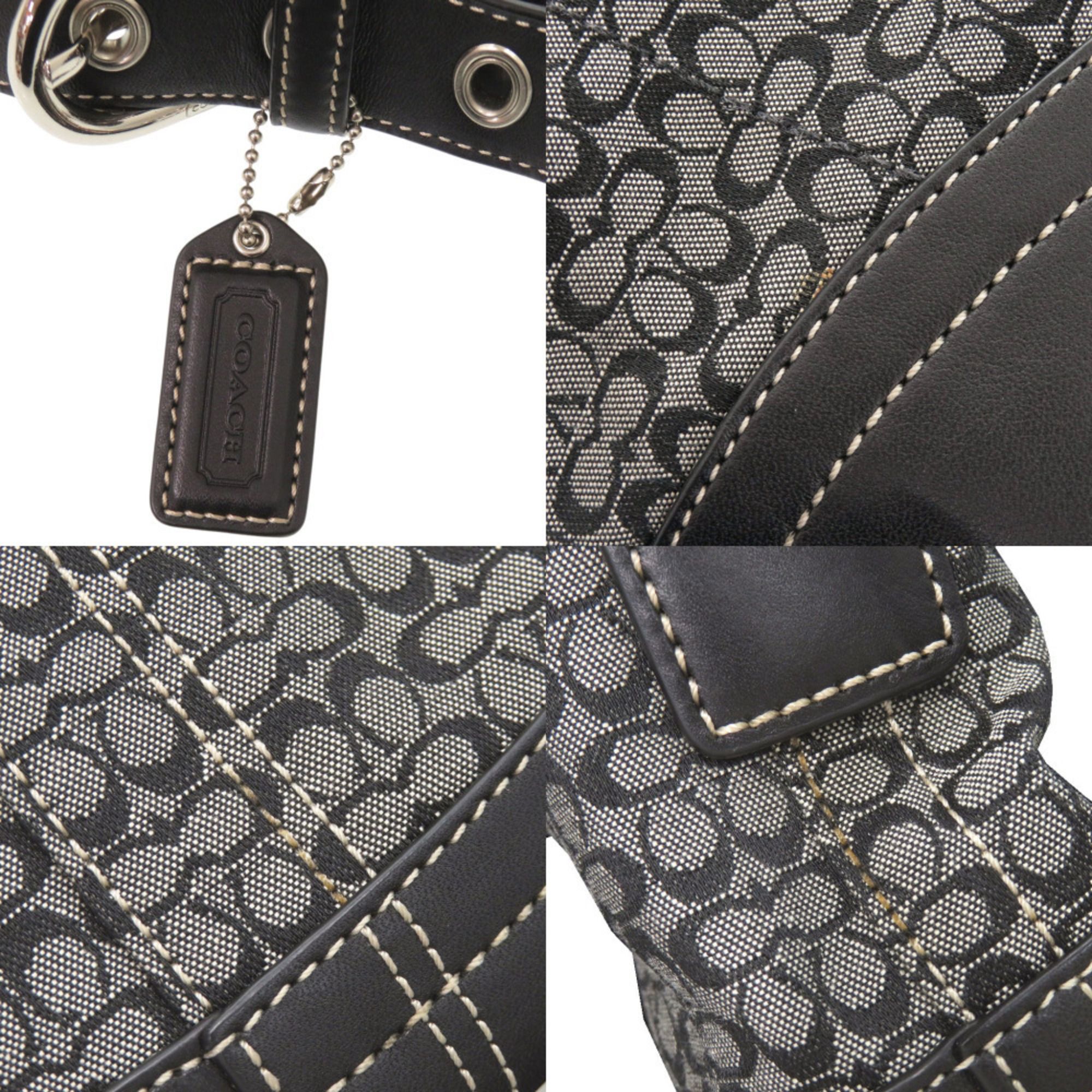 Leather Canvas Shoulder Bag (Pre-Owned) - Coach - Modalova