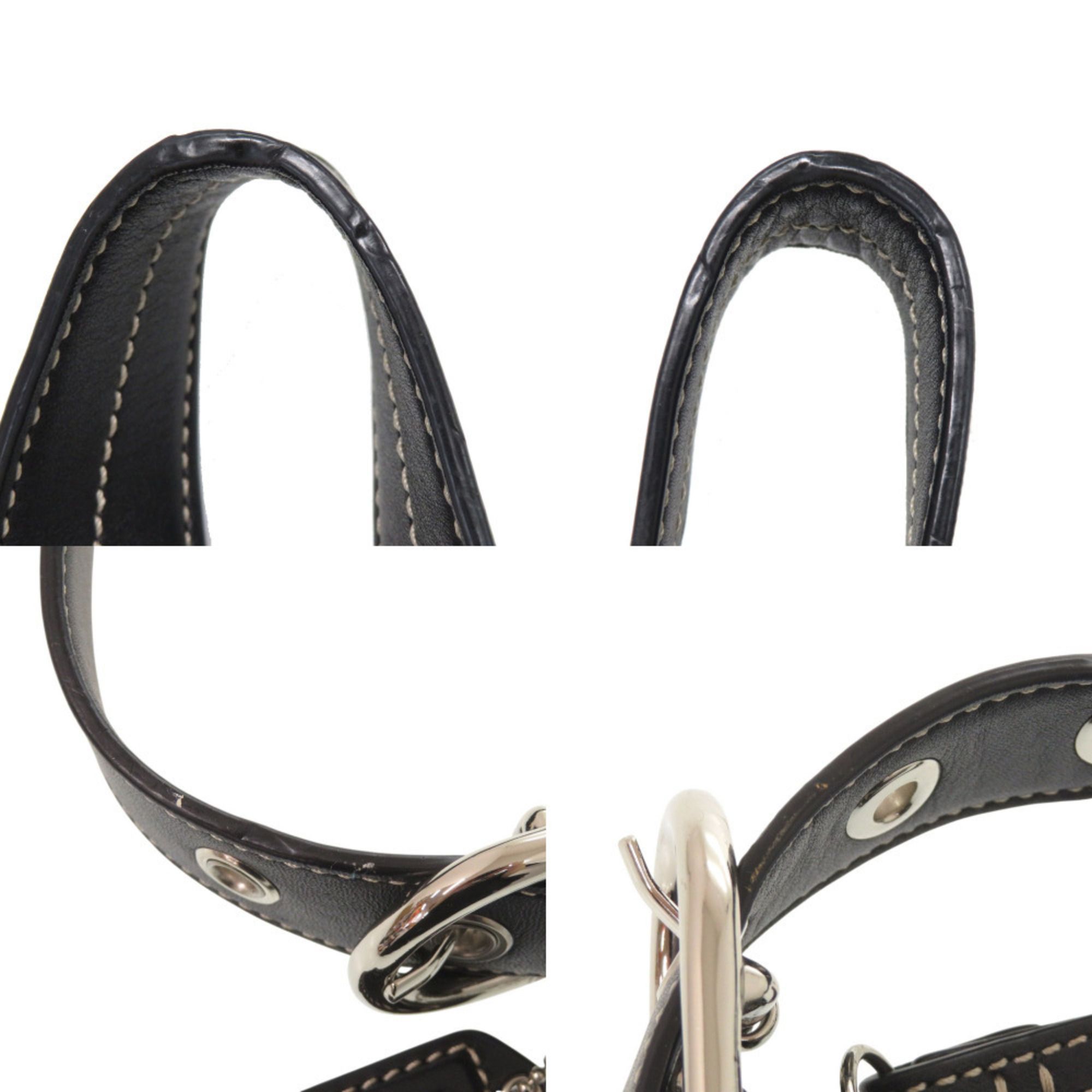 Leather Canvas Shoulder Bag (Pre-Owned) - Coach - Modalova