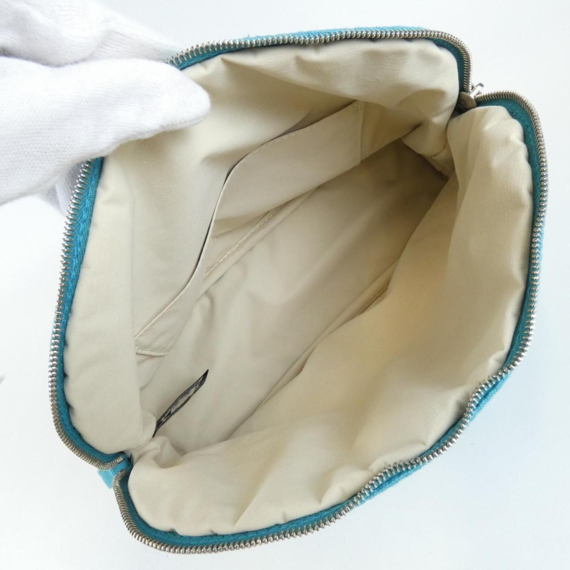 Canvas Handbag Pouch (Pre-Owned) - Hermes - Modalova