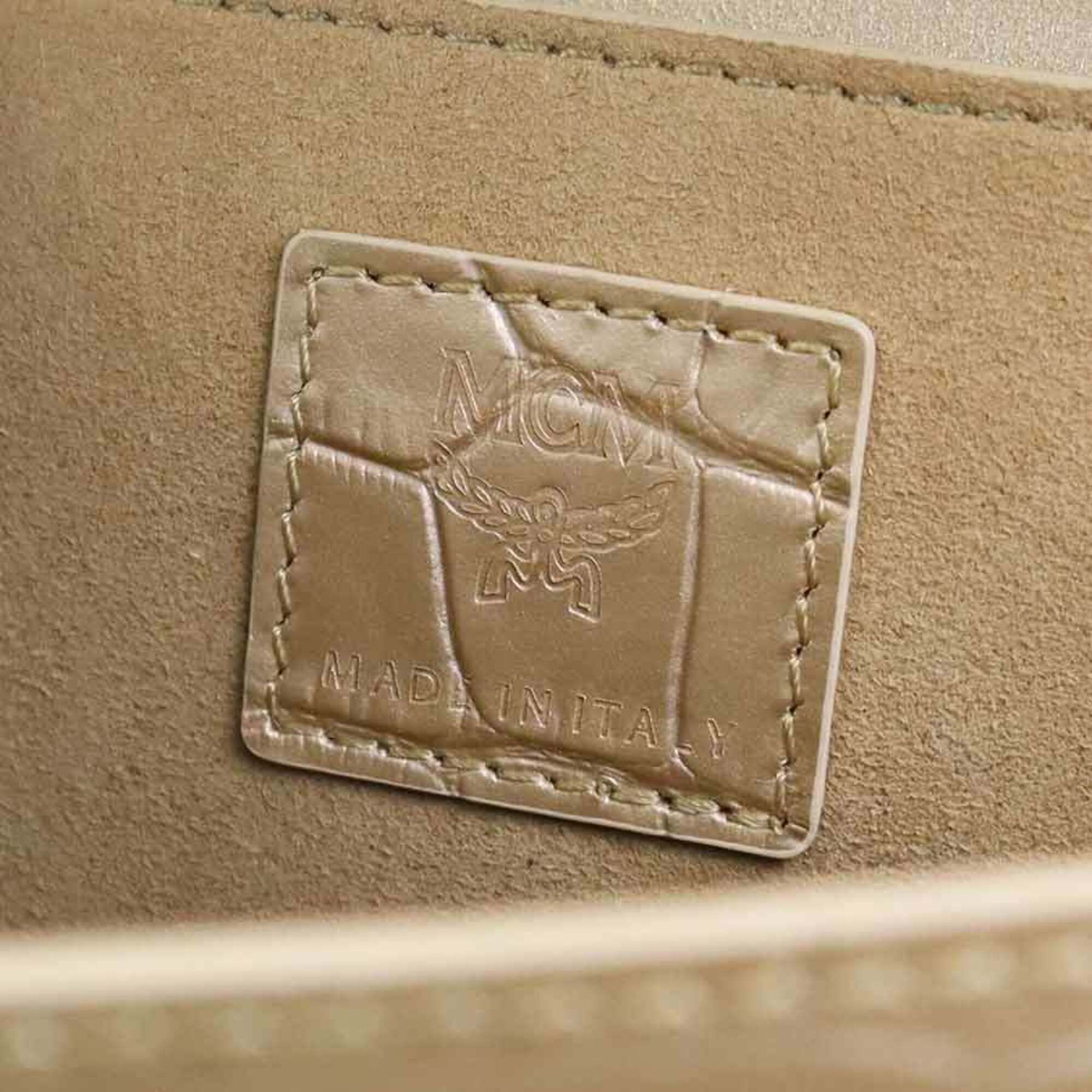 Leather Shoulder Bag (Pre-Owned) - MCM - Modalova
