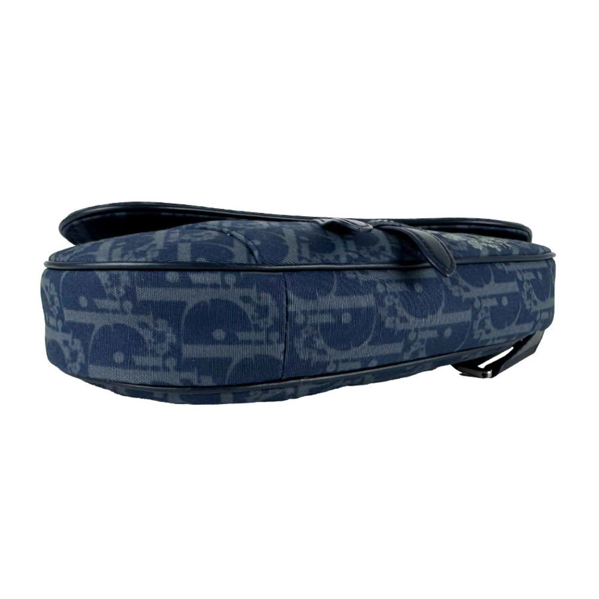 Canvas Saddle Bag Sling Bag (Pre-Owned) - Christian Dior - Modalova