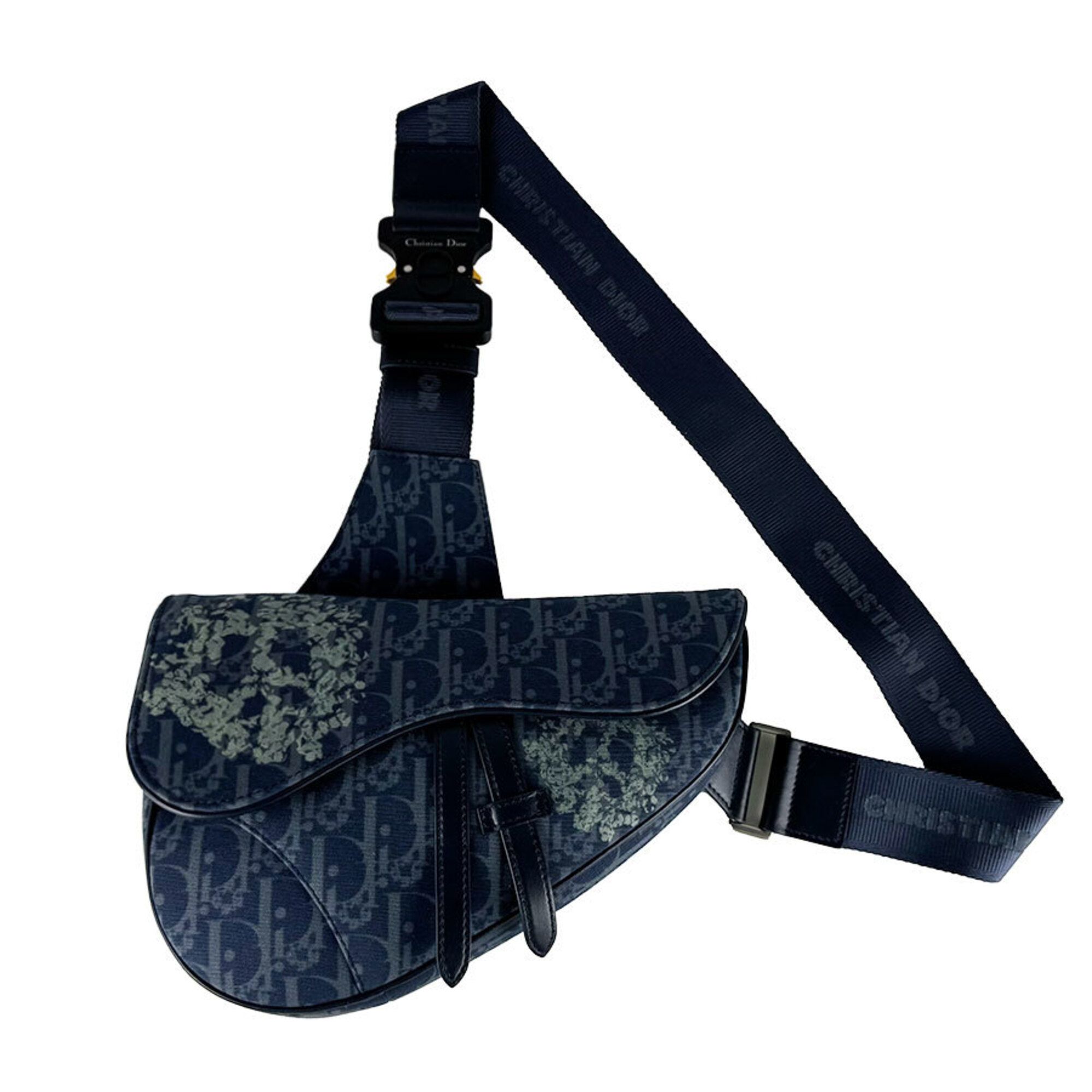 Canvas Saddle Bag Sling Bag (Pre-Owned) - Christian Dior - Modalova