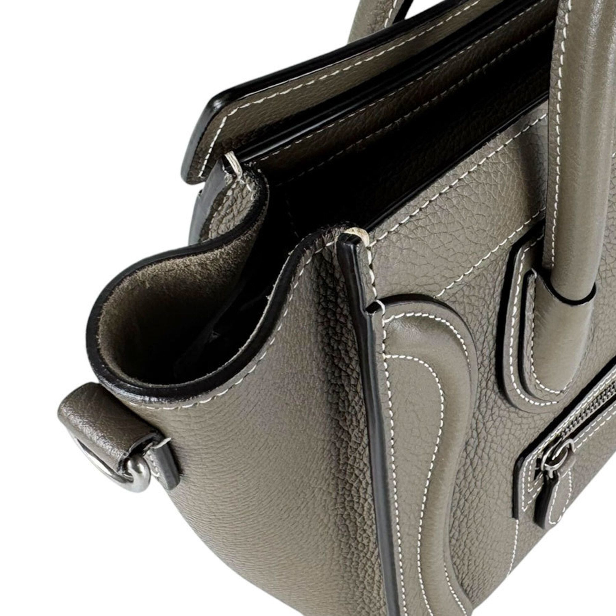 Leather Handbag Shoulder Bag (Pre-Owned) - Celine - Modalova