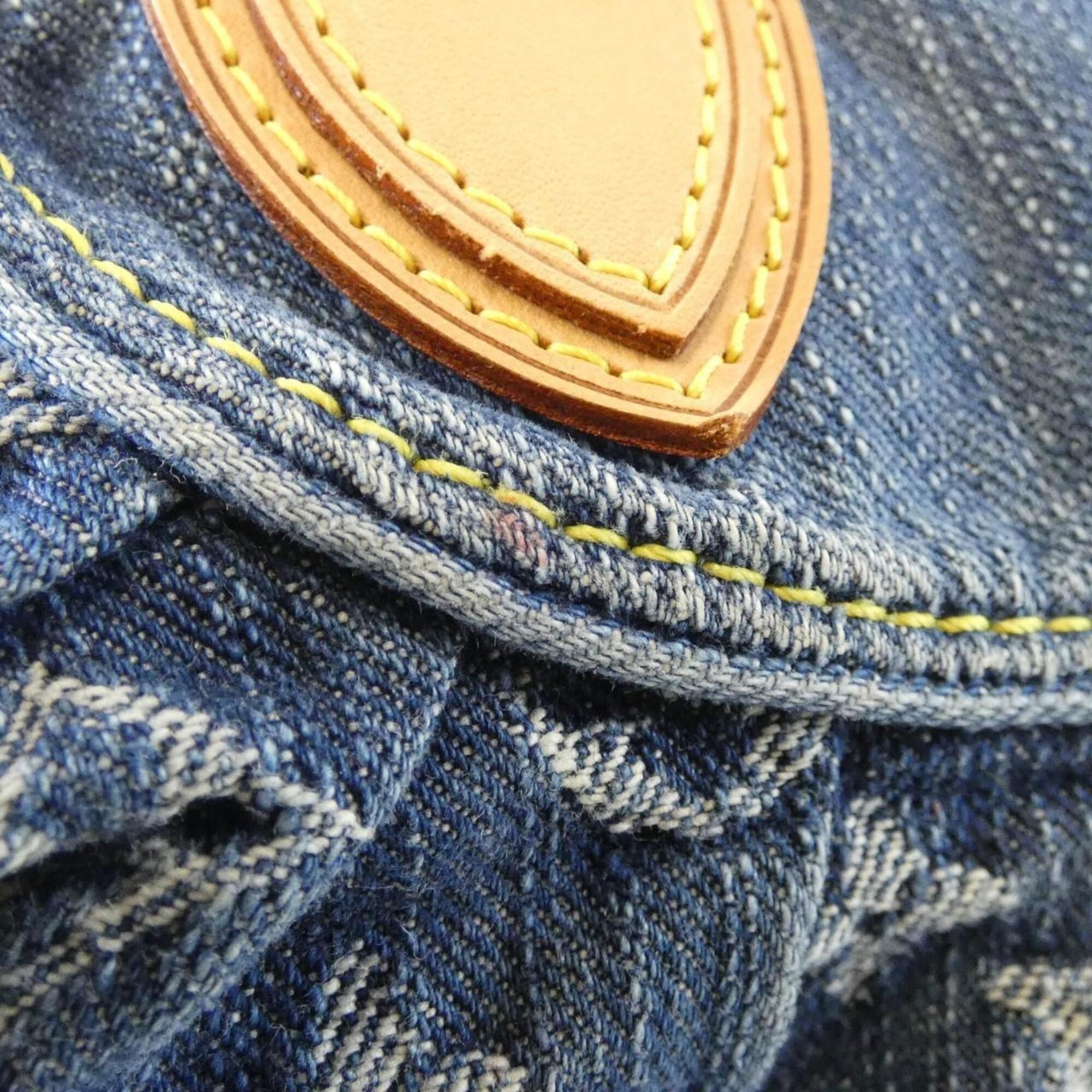 Monogram Denim Monogram Denim Handbag (Pre-Owned) - Louis Vuitton - Modalova