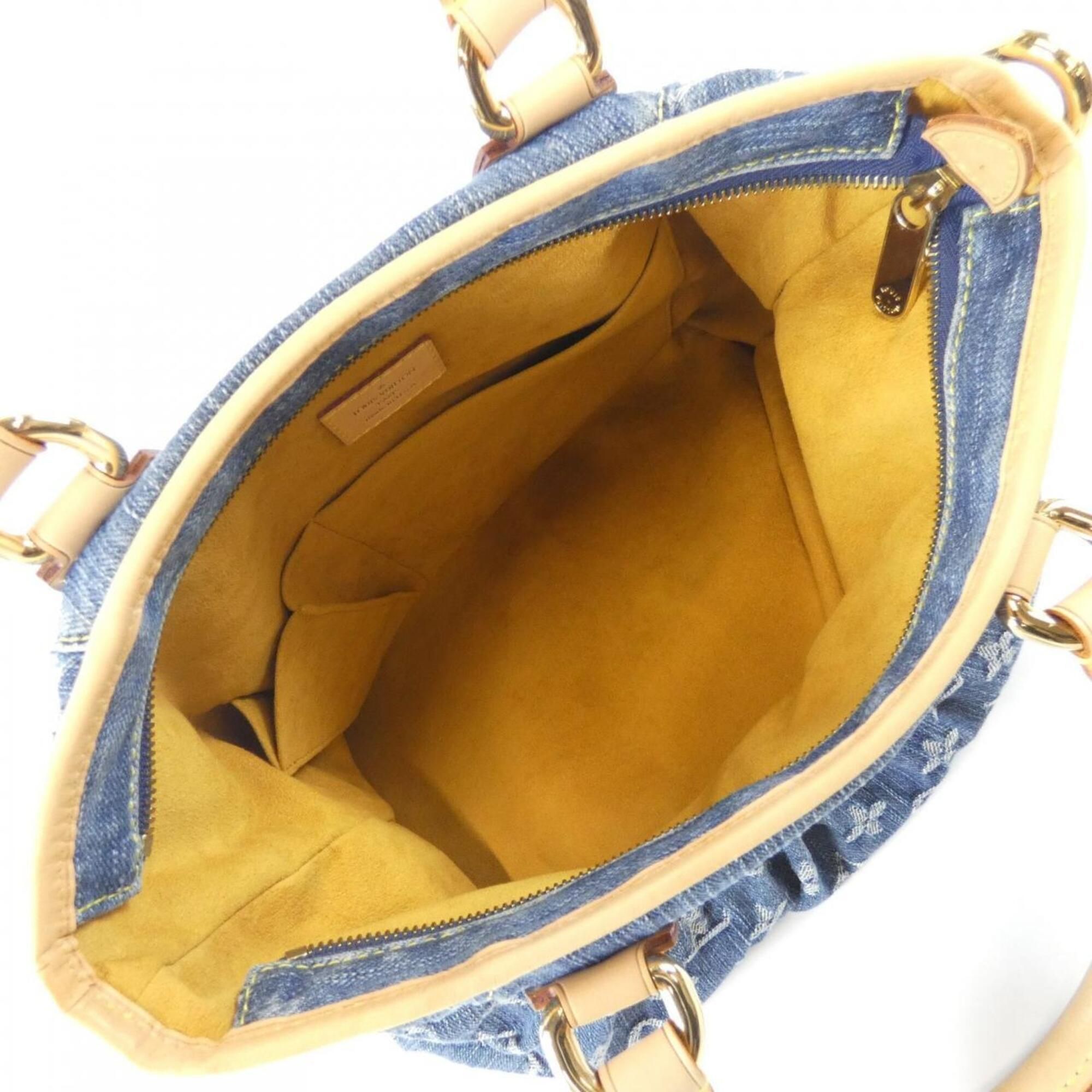 Monogram Denim Monogram Denim Handbag (Pre-Owned) - Louis Vuitton - Modalova