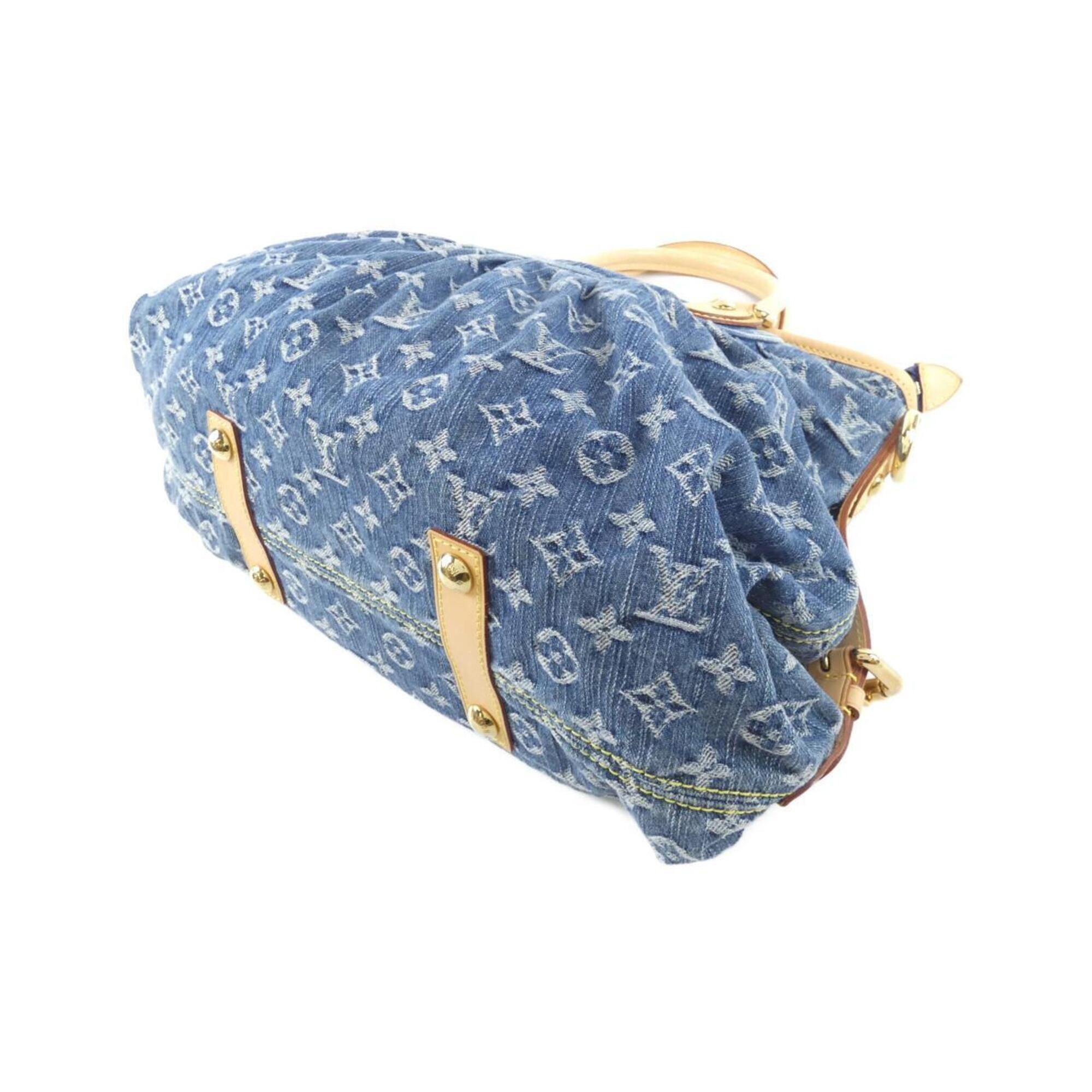 Monogram Denim Monogram Denim Handbag (Pre-Owned) - Louis Vuitton - Modalova