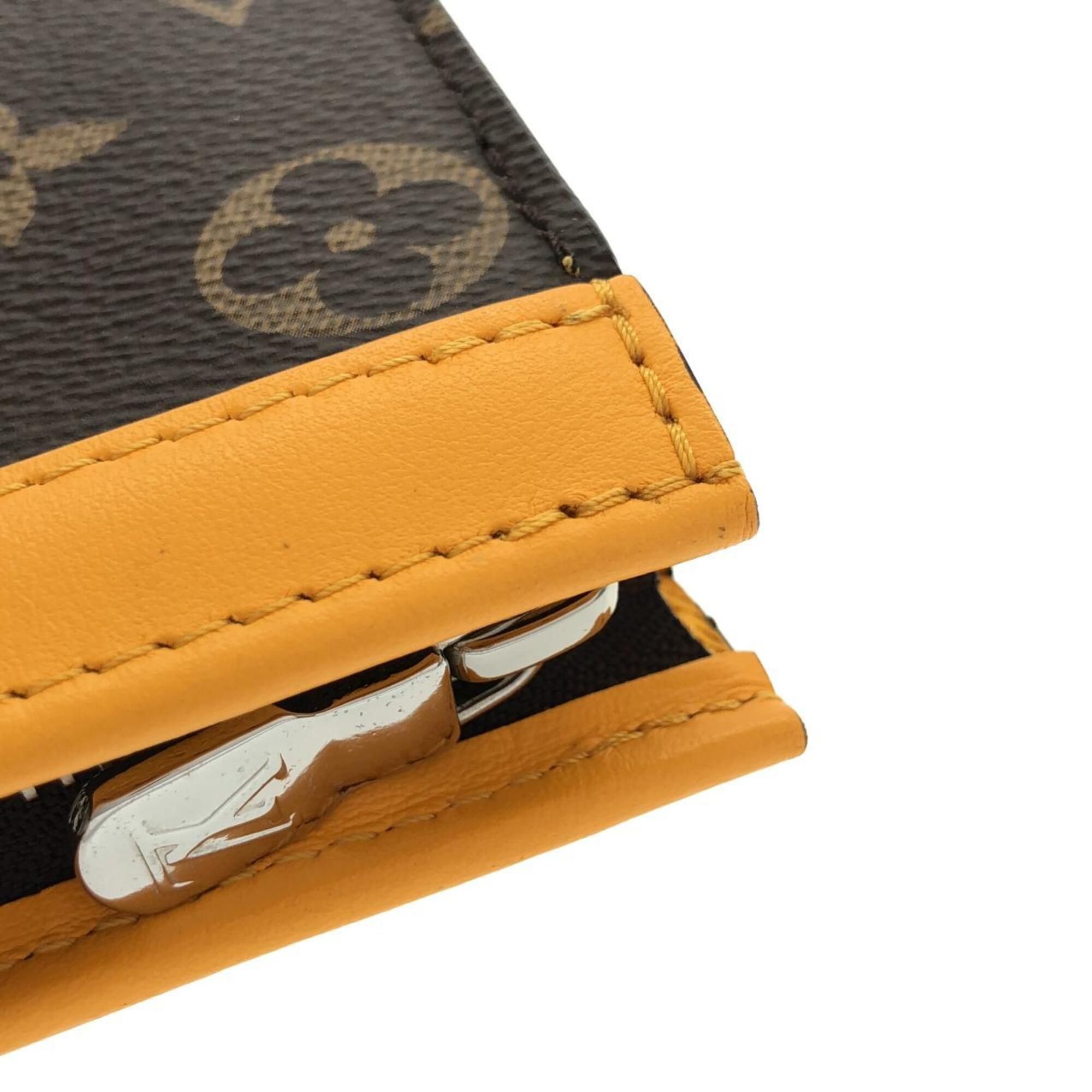 Monogram Macassar Coated Canvas Pochette (Pre-Owned) - Louis Vuitton - Modalova