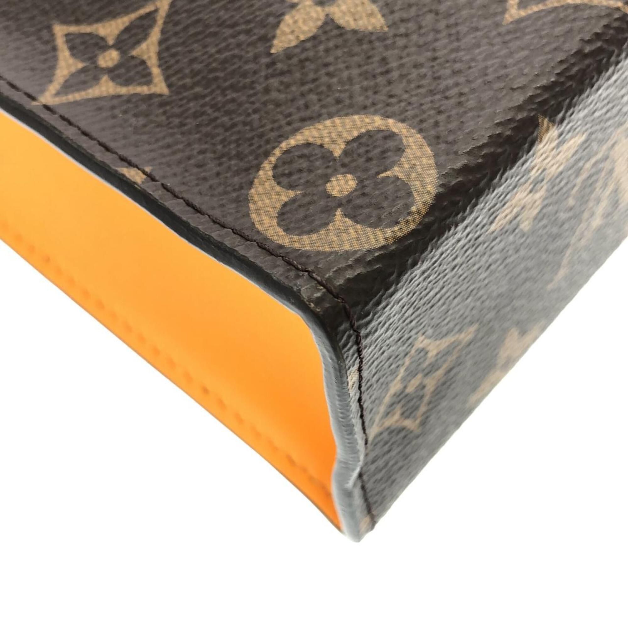 Monogram Macassar Coated Canvas Pochette (Pre-Owned) - Louis Vuitton - Modalova