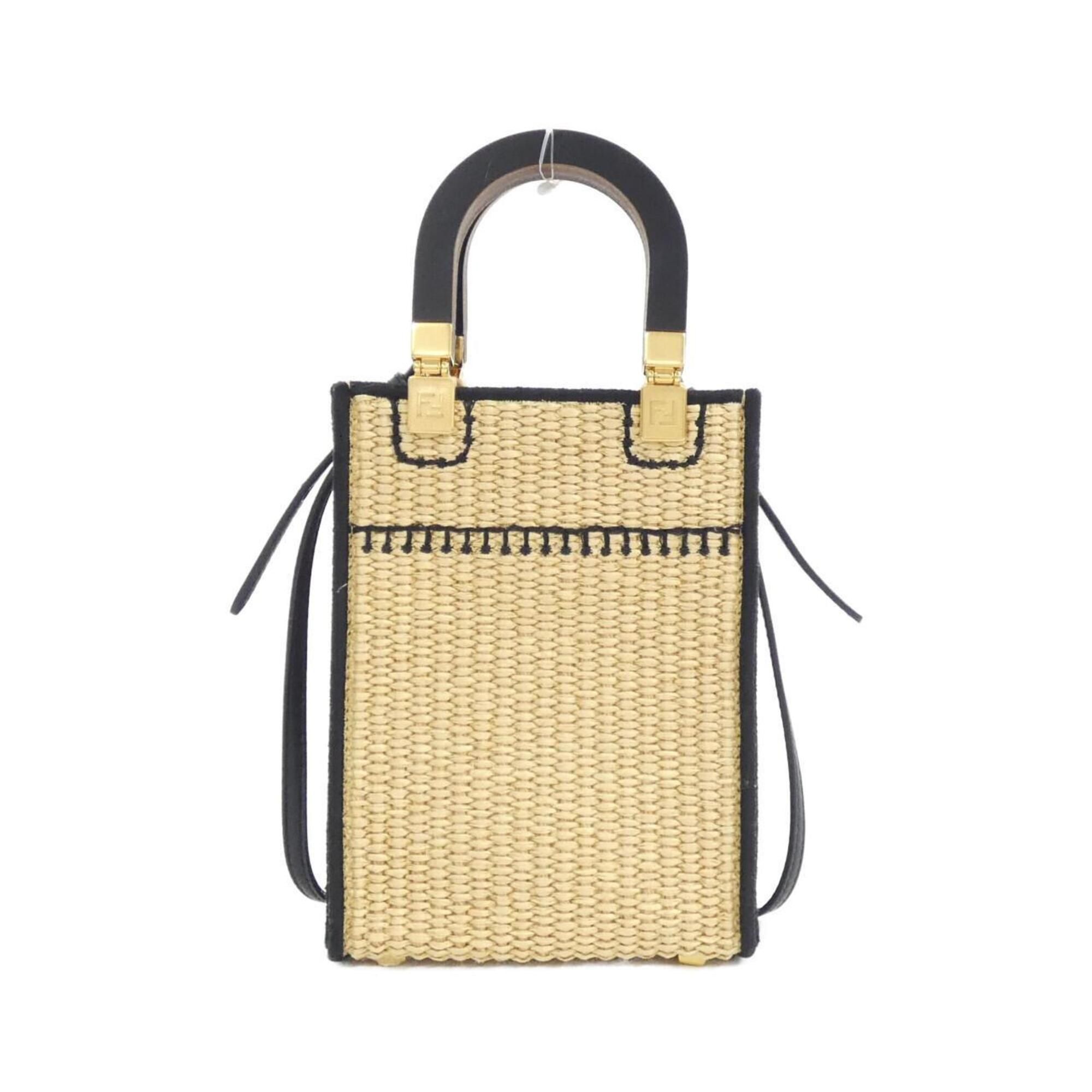 Straw Handbag (Pre-Owned) - Fendi - Modalova