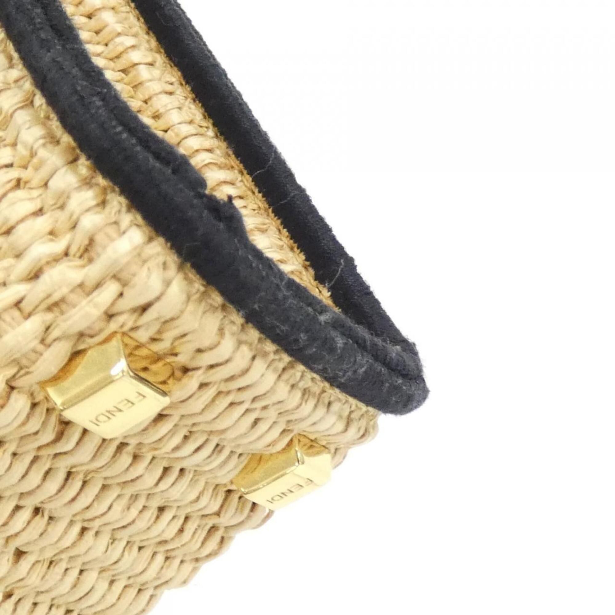 Straw Handbag (Pre-Owned) - Fendi - Modalova