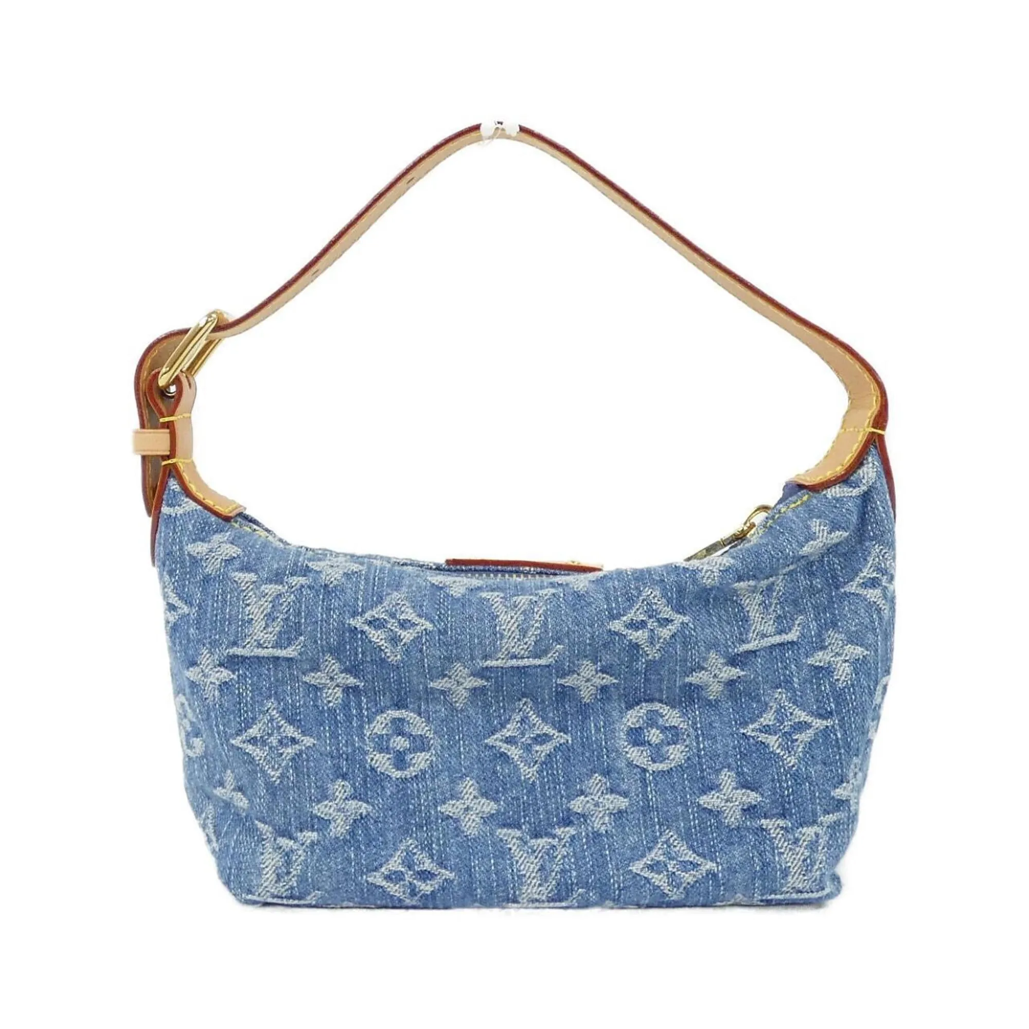 Monogram Denim Pochette Shoulder Bag (Pre-Owned) - Louis Vuitton - Modalova