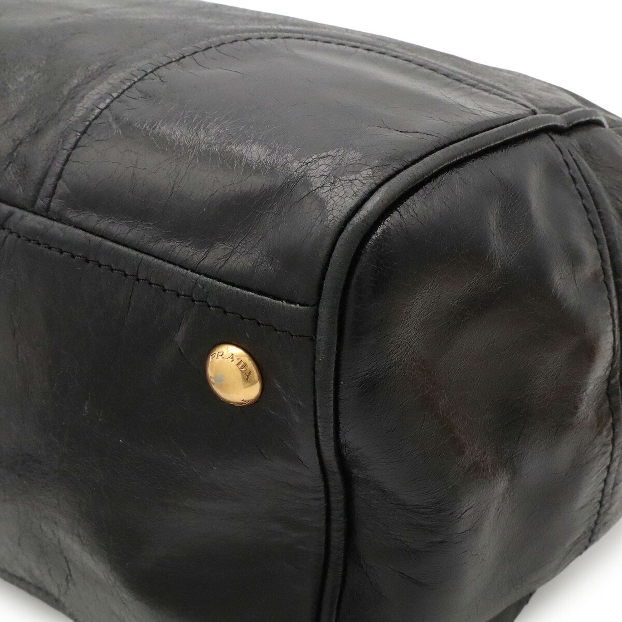 Leather Handbag Shoulder Bag (Pre-Owned) - Prada - Modalova