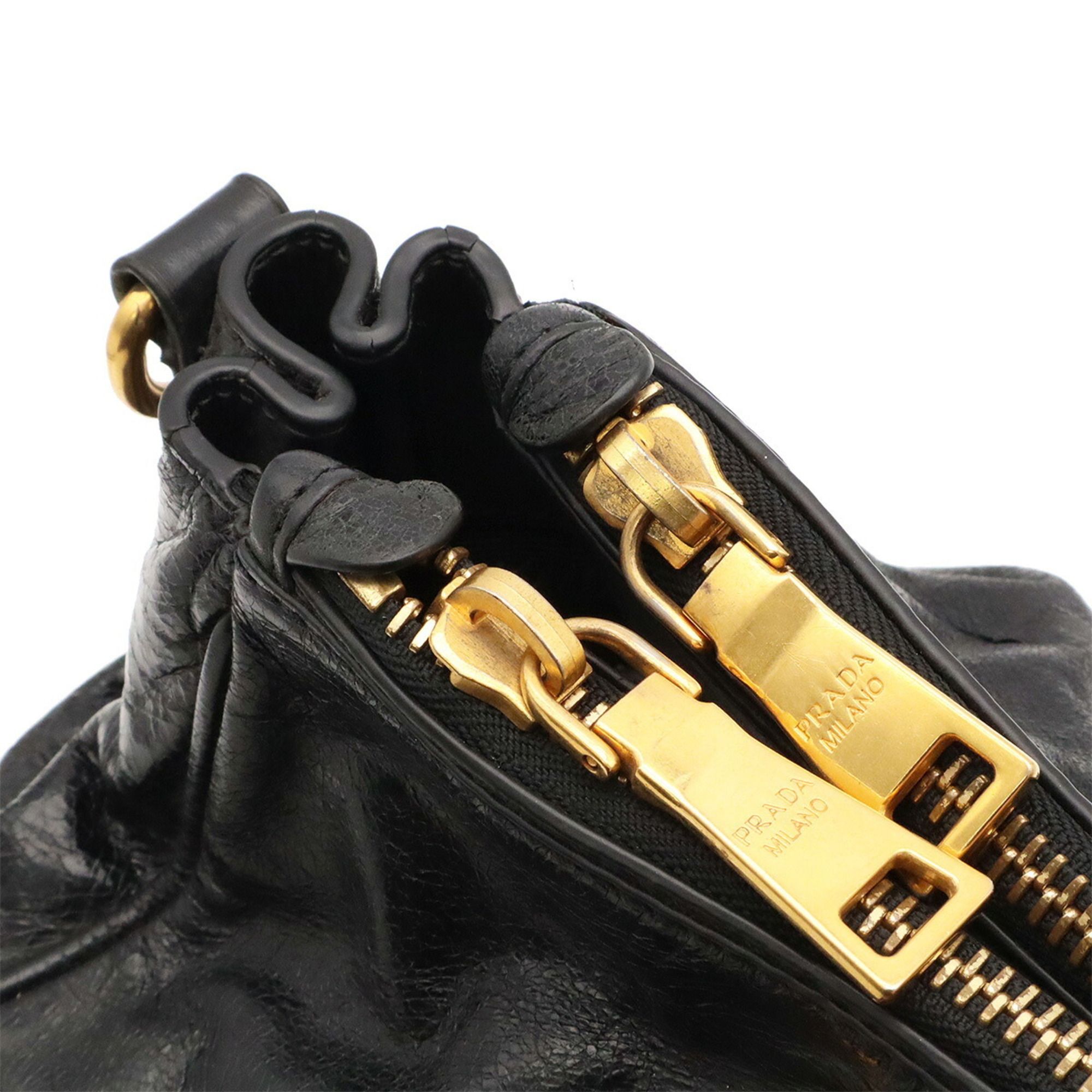 Leather Handbag Shoulder Bag (Pre-Owned) - Prada - Modalova