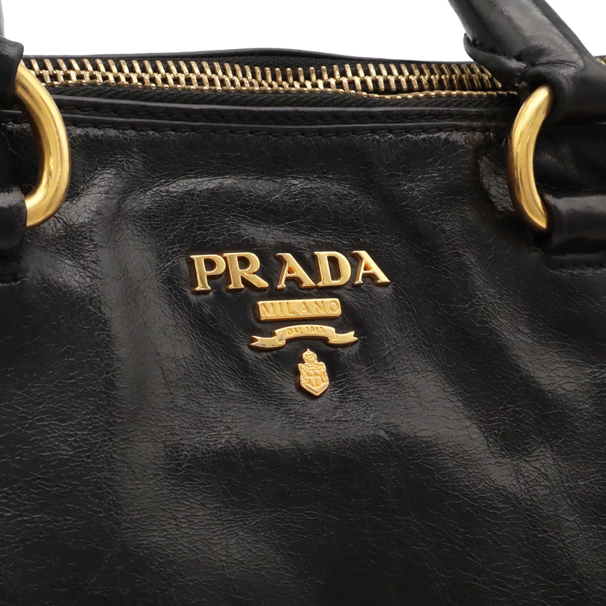 Leather Handbag Shoulder Bag (Pre-Owned) - Prada - Modalova