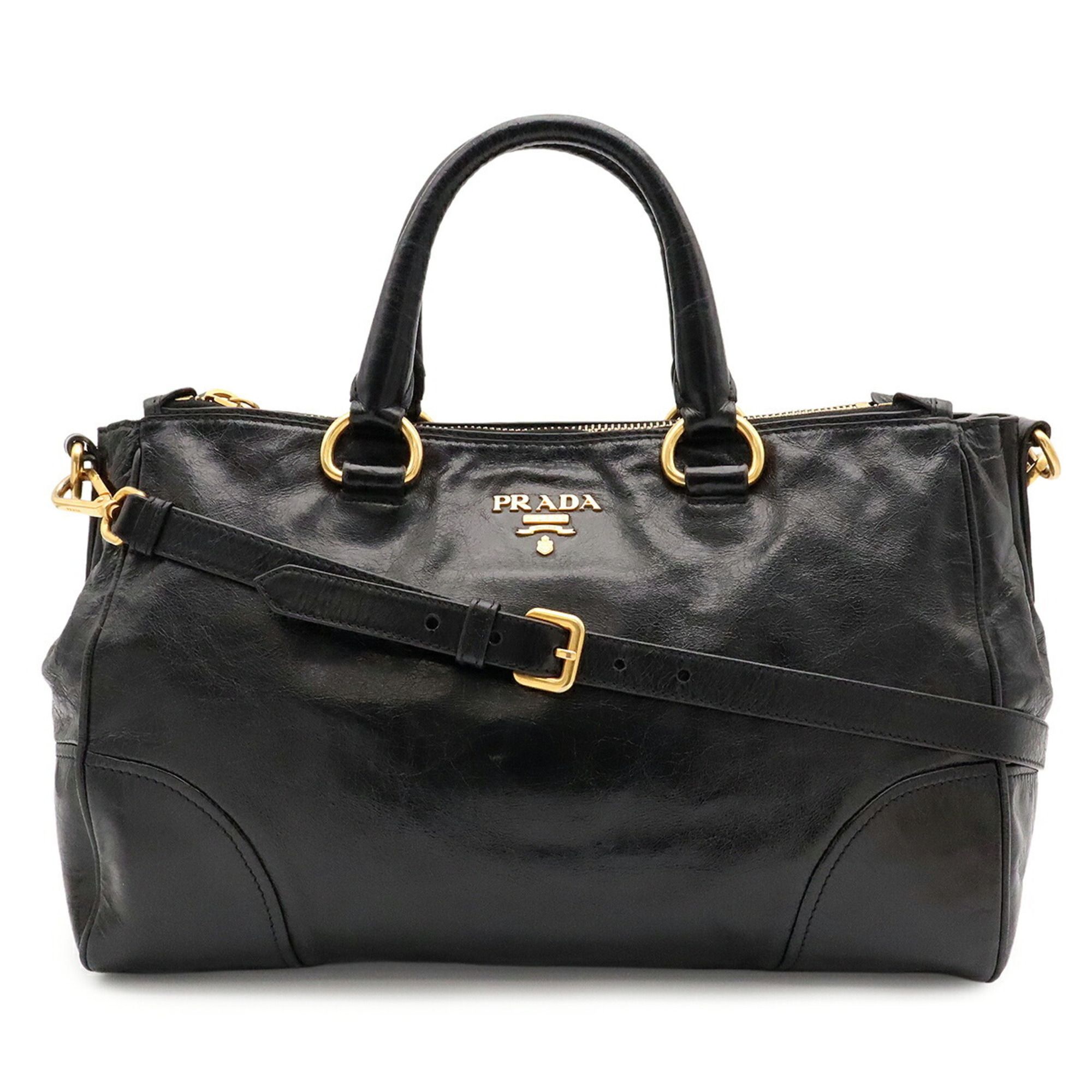Leather Handbag Shoulder Bag (Pre-Owned) - Prada - Modalova