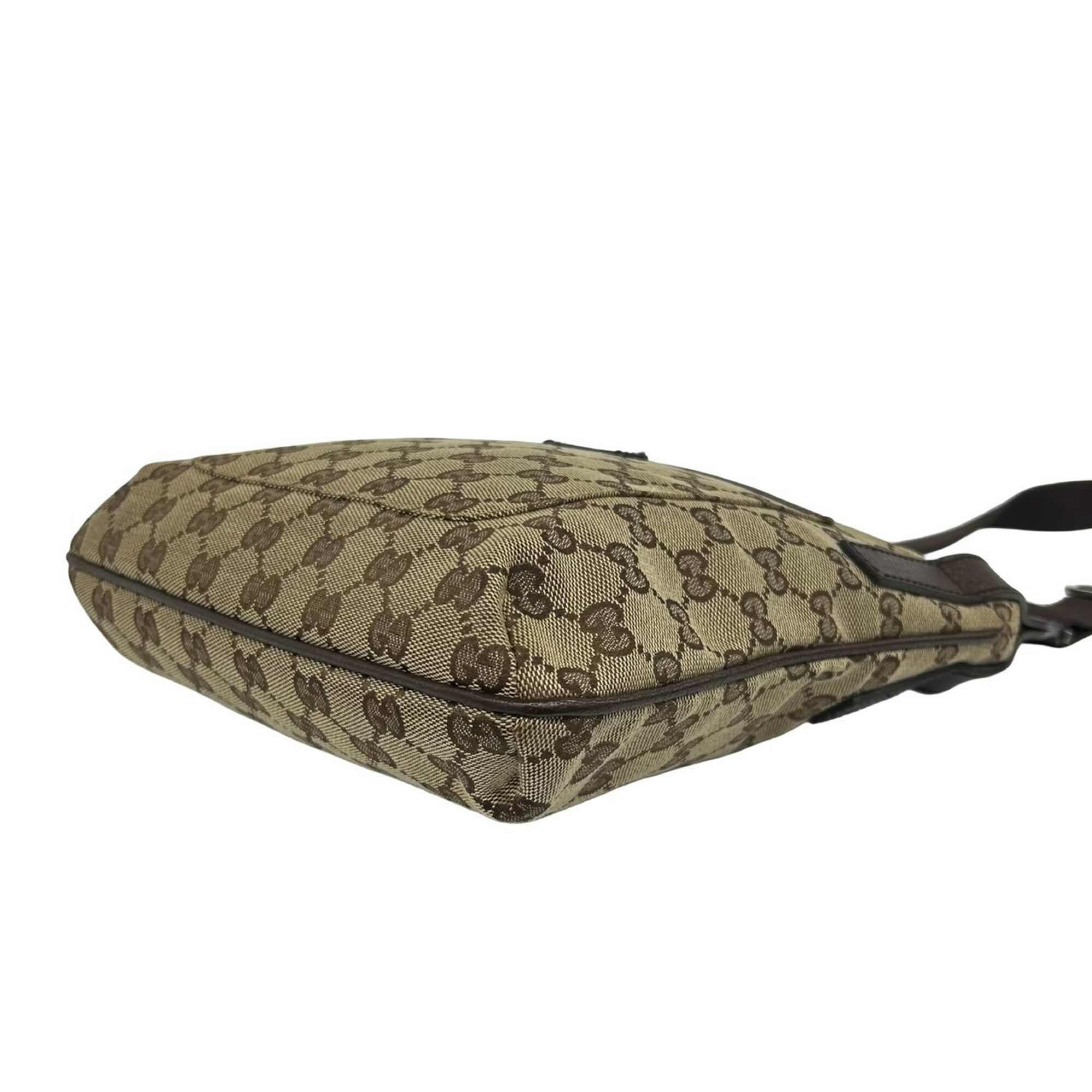 Canvas Leather Pochette Shoulder Bag (Pre-Owned) - Gucci - Modalova