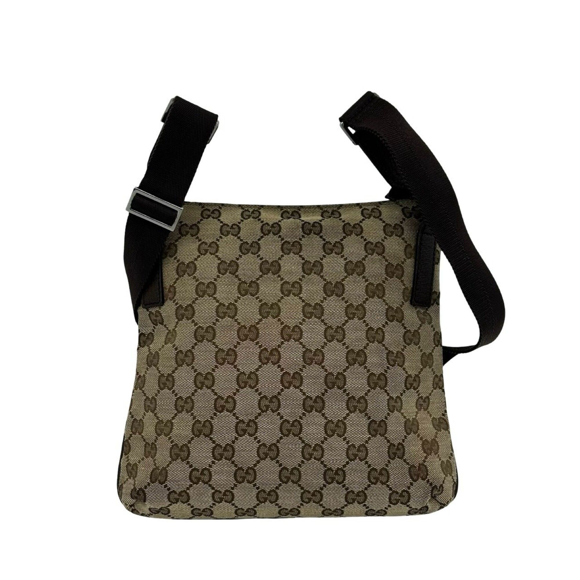 Canvas Leather Pochette Shoulder Bag (Pre-Owned) - Gucci - Modalova