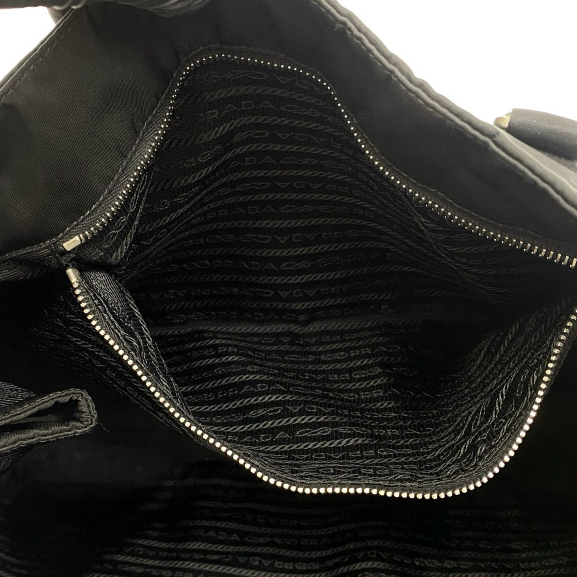 Nylon Leather Tote Bag (Pre-Owned) - Prada - Modalova