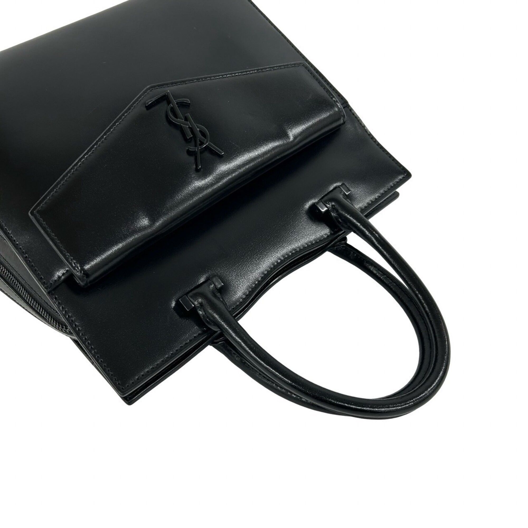 Leather Handbag Shoulder Bag (Pre-Owned) - Saint Laurent - Modalova