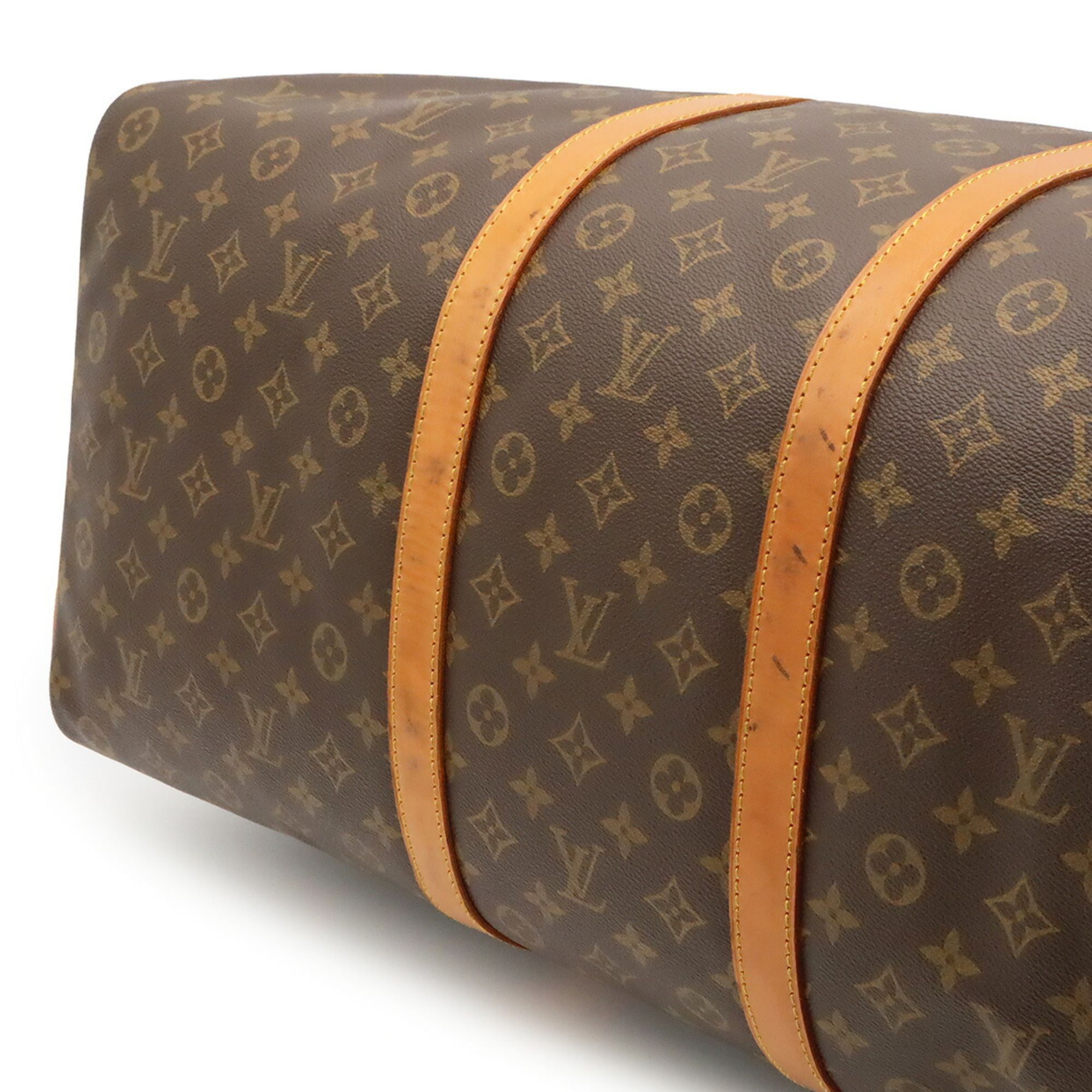 Canvas Pvc Boston Bag Handbag (Pre-Owned) - Louis Vuitton - Modalova