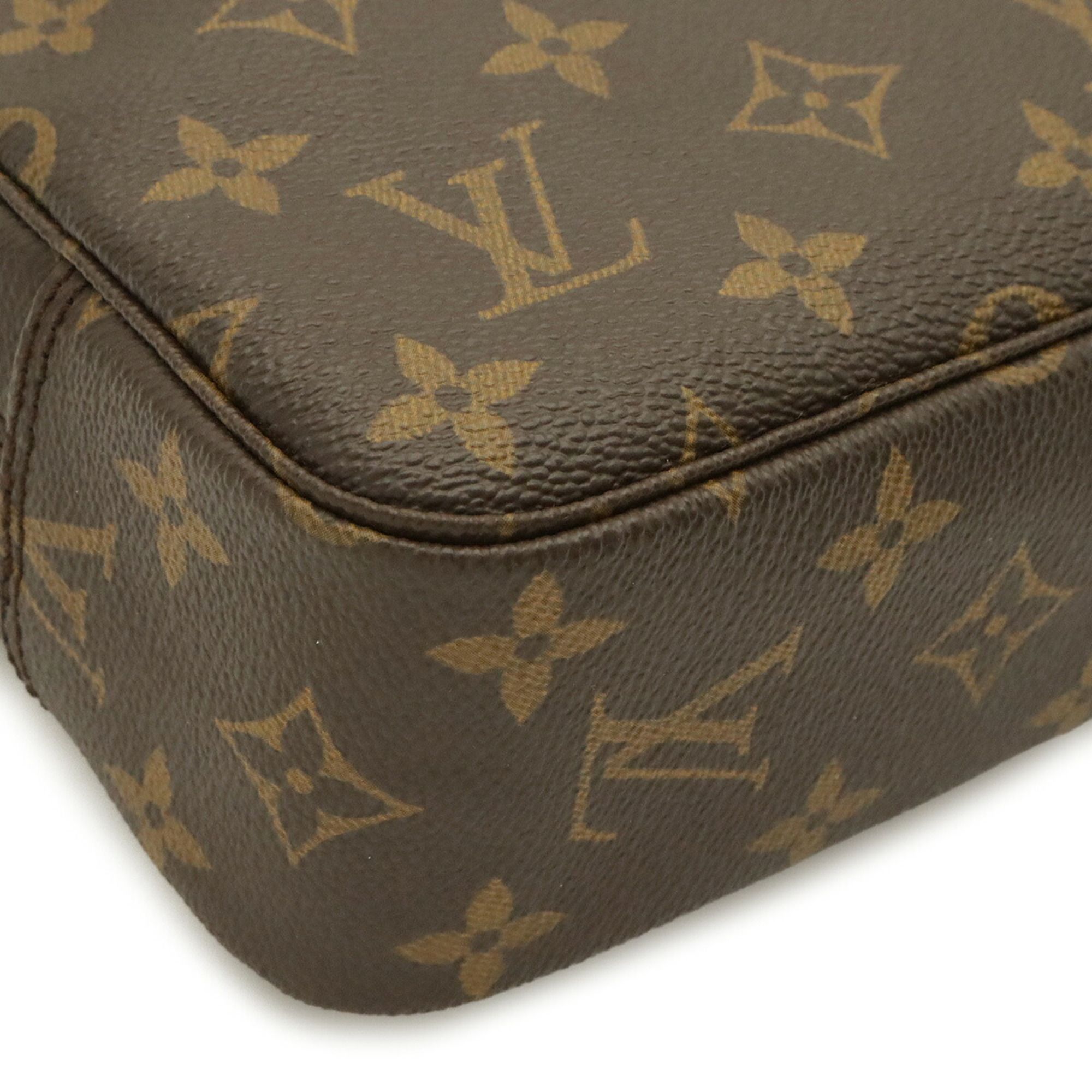 Monogram Canvas Pvc Coated Canvas Clutch Bag Pouch (Pre-Owned) - Louis Vuitton - Modalova