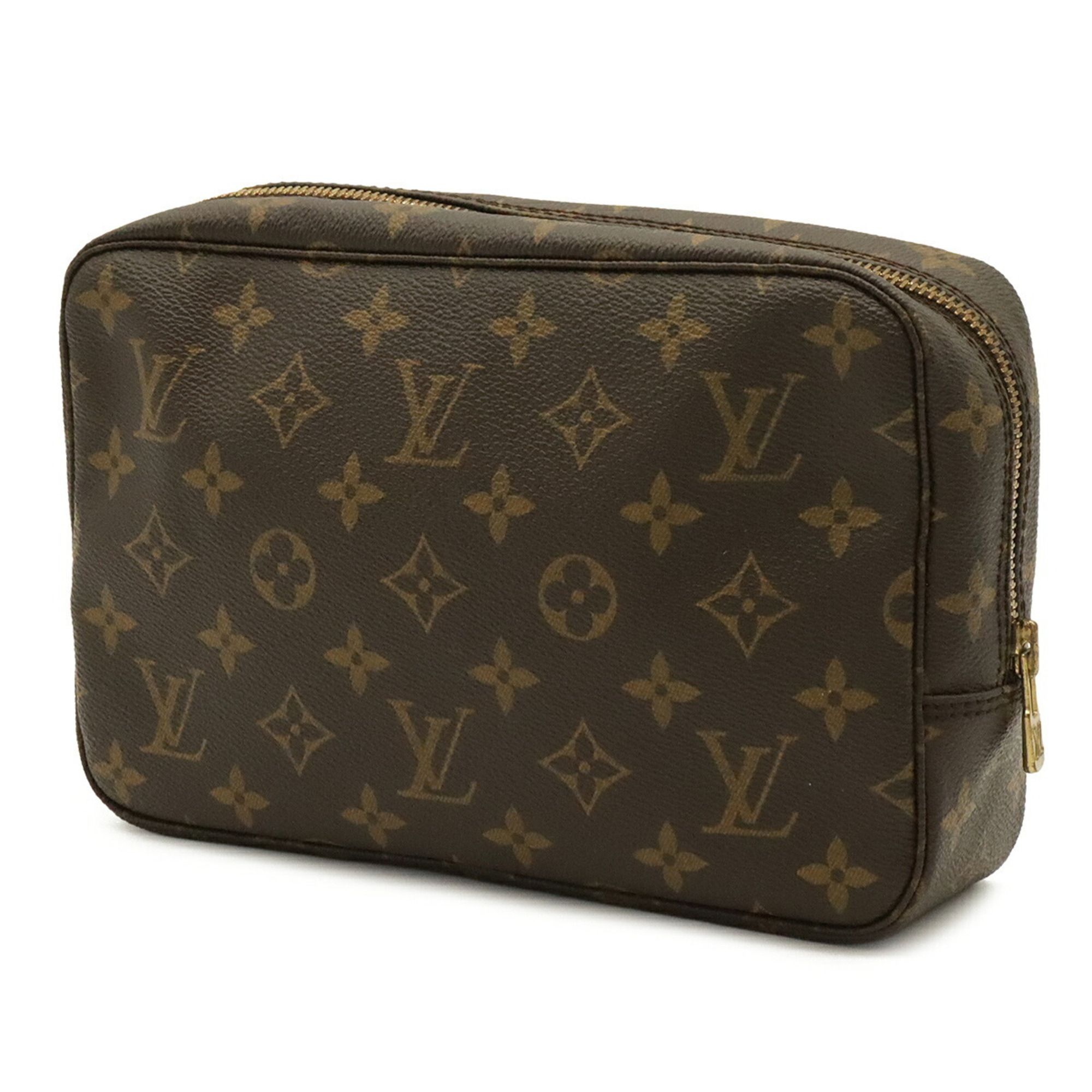 Monogram Canvas Pvc Coated Canvas Clutch Bag Pouch (Pre-Owned) - Louis Vuitton - Modalova