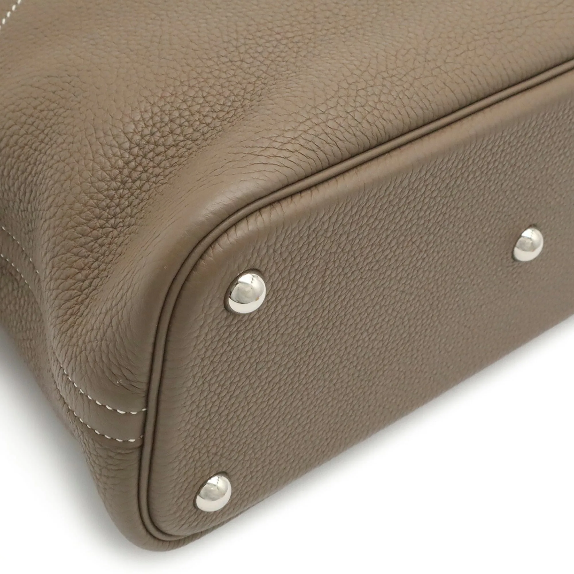 Taurillon Clemence Leather Handbag Shoulder Bag (Pre-Owned) - Hermes - Modalova
