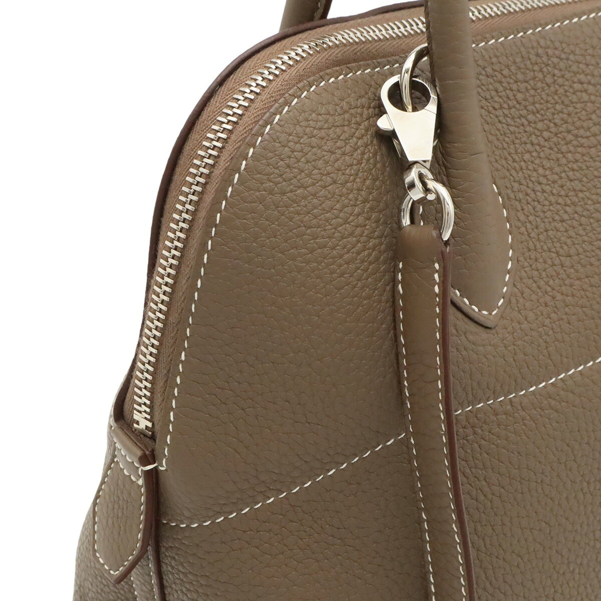 Taurillon Clemence Leather Handbag Shoulder Bag (Pre-Owned) - Hermes - Modalova