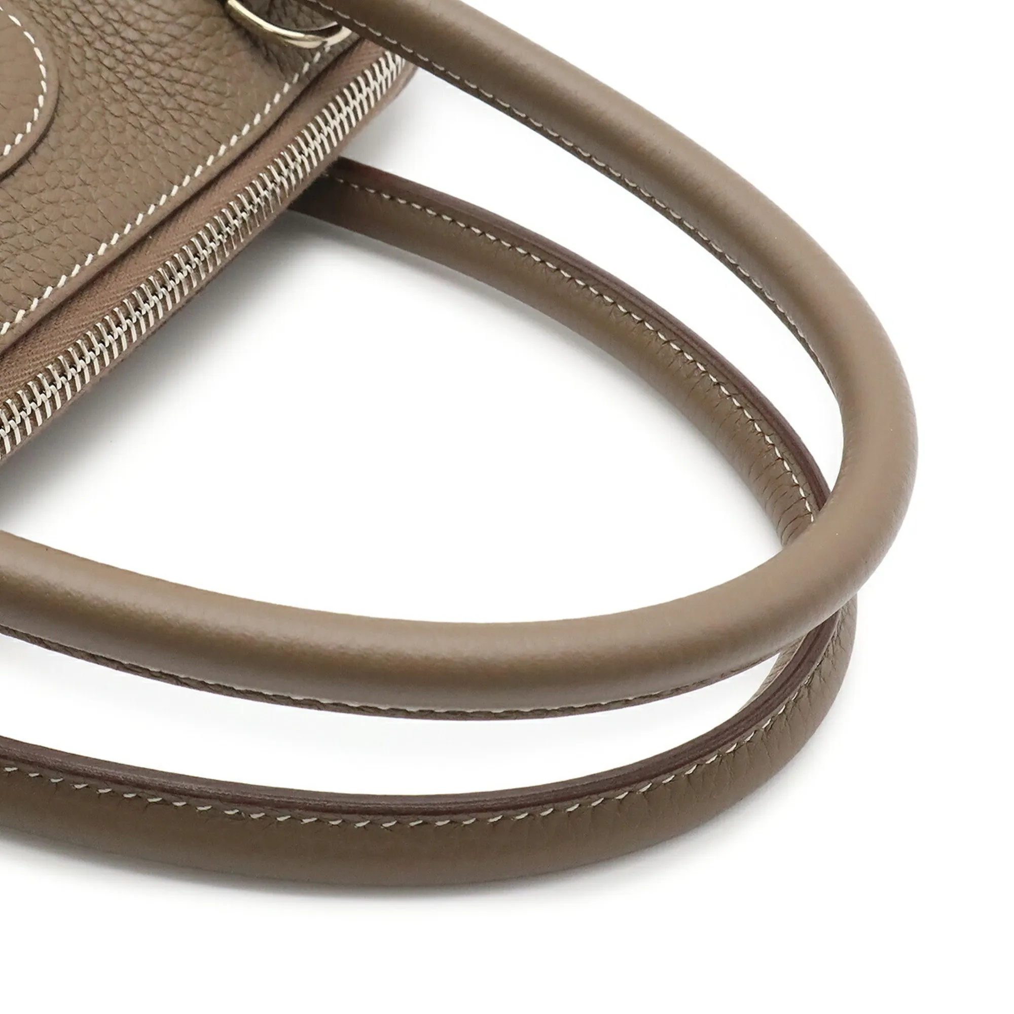 Taurillon Clemence Leather Handbag Shoulder Bag (Pre-Owned) - Hermes - Modalova