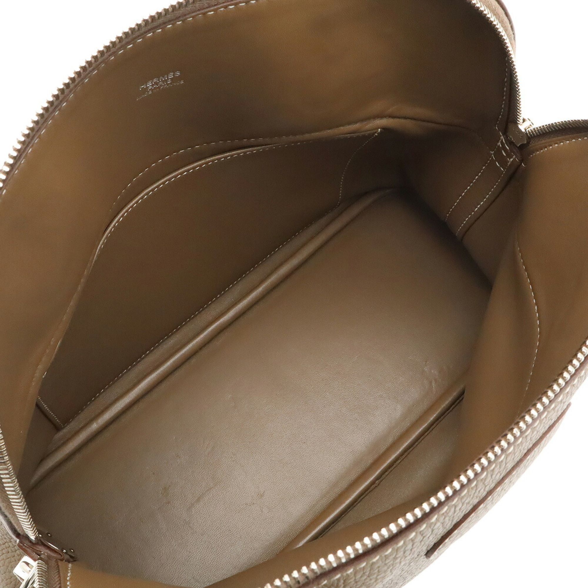 Taurillon Clemence Leather Handbag Shoulder Bag (Pre-Owned) - Hermes - Modalova