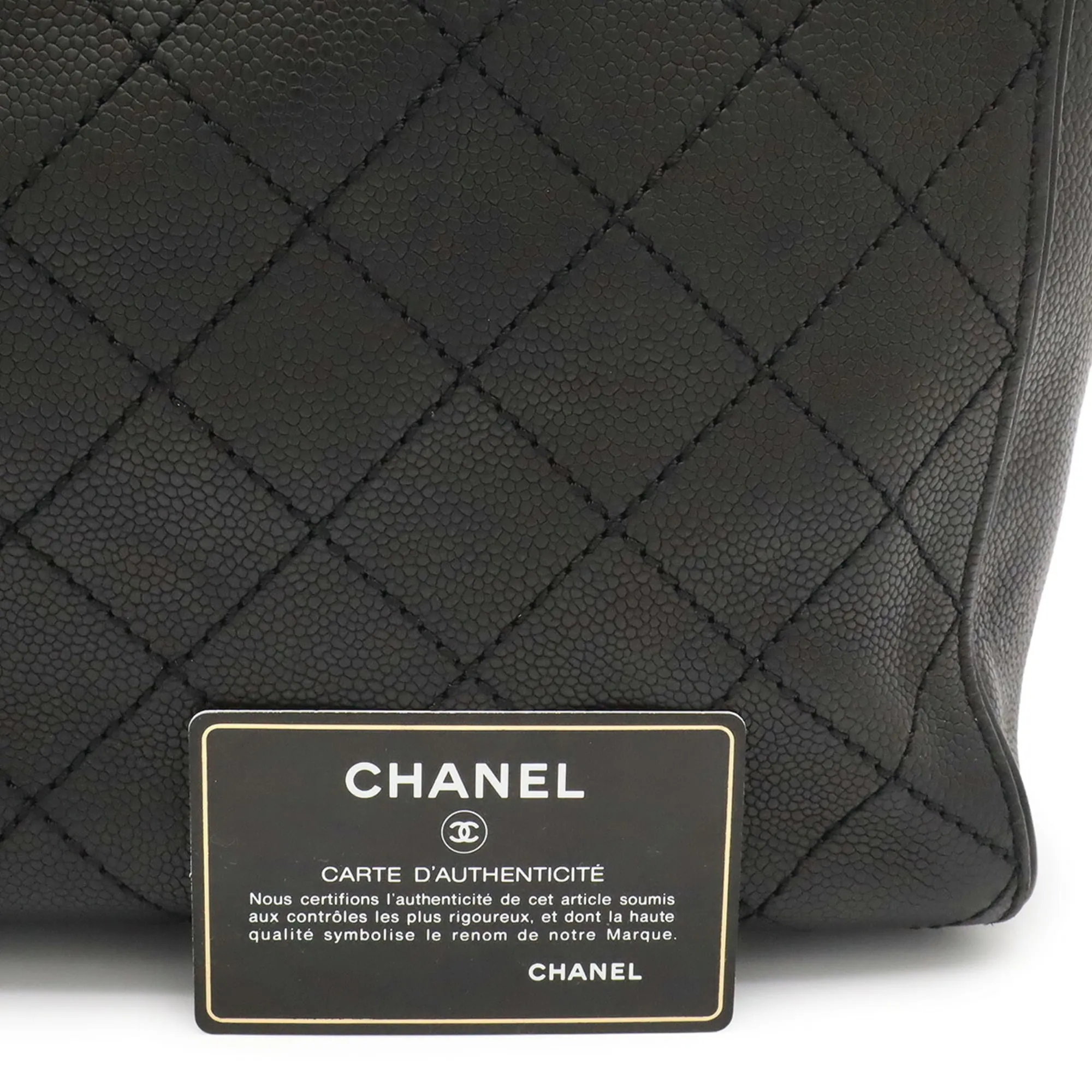 Grained Calfskin Shoulder Bag Tote Bag (Pre-Owned) - Chanel - Modalova