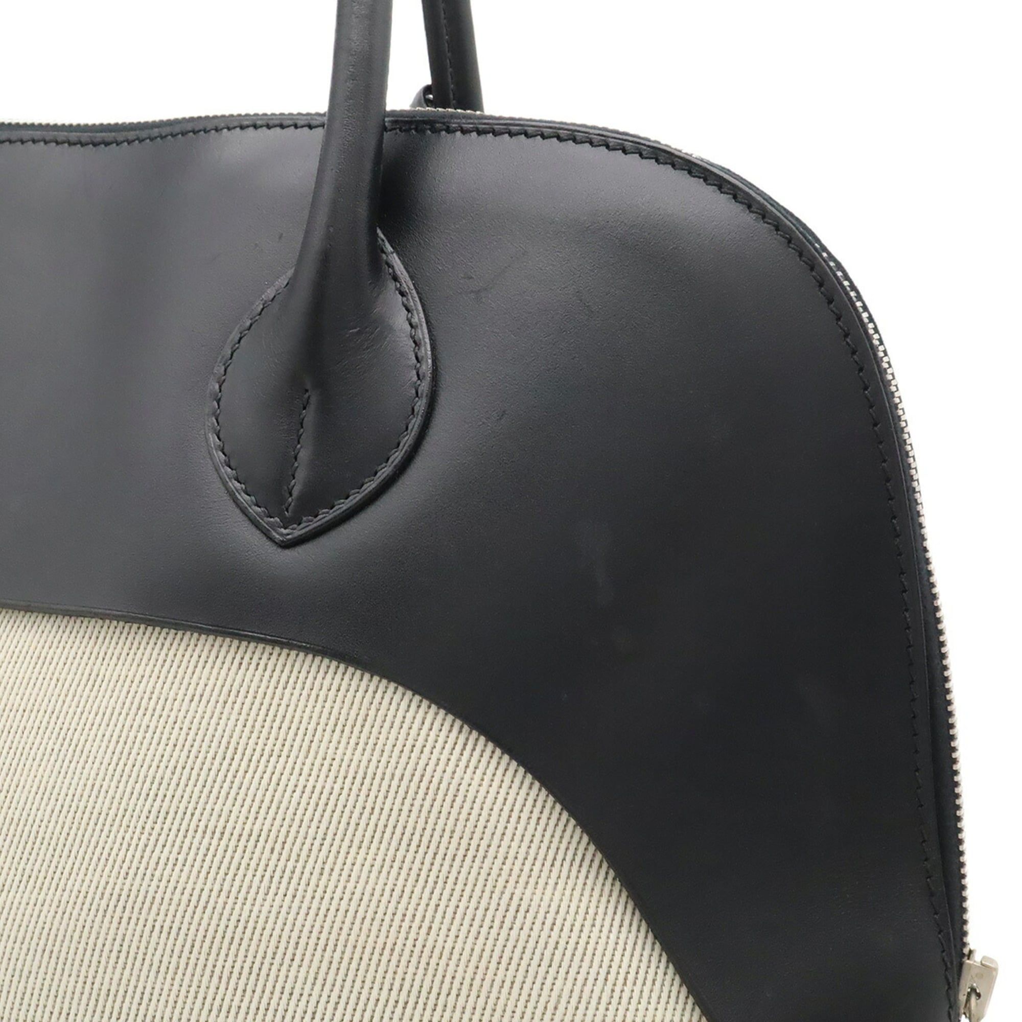 Leather Boston Bag Tote Bag (Pre-Owned) - Hermes - Modalova