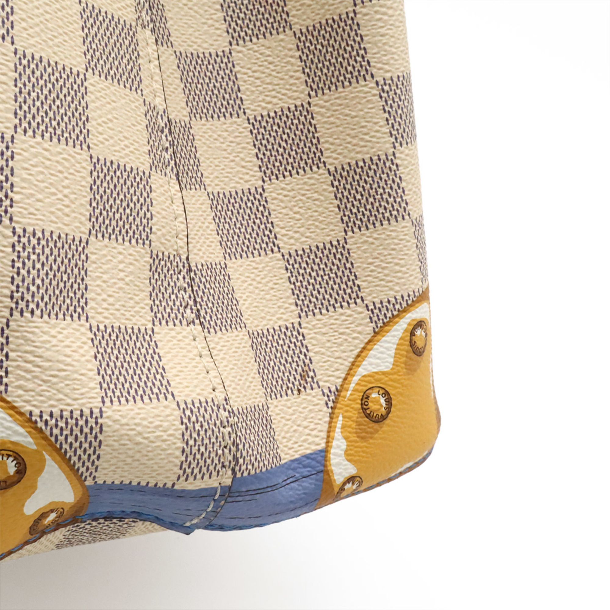 Damier Azur Canvas Shoulder Bag (Pre-Owned) - Louis Vuitton - Modalova
