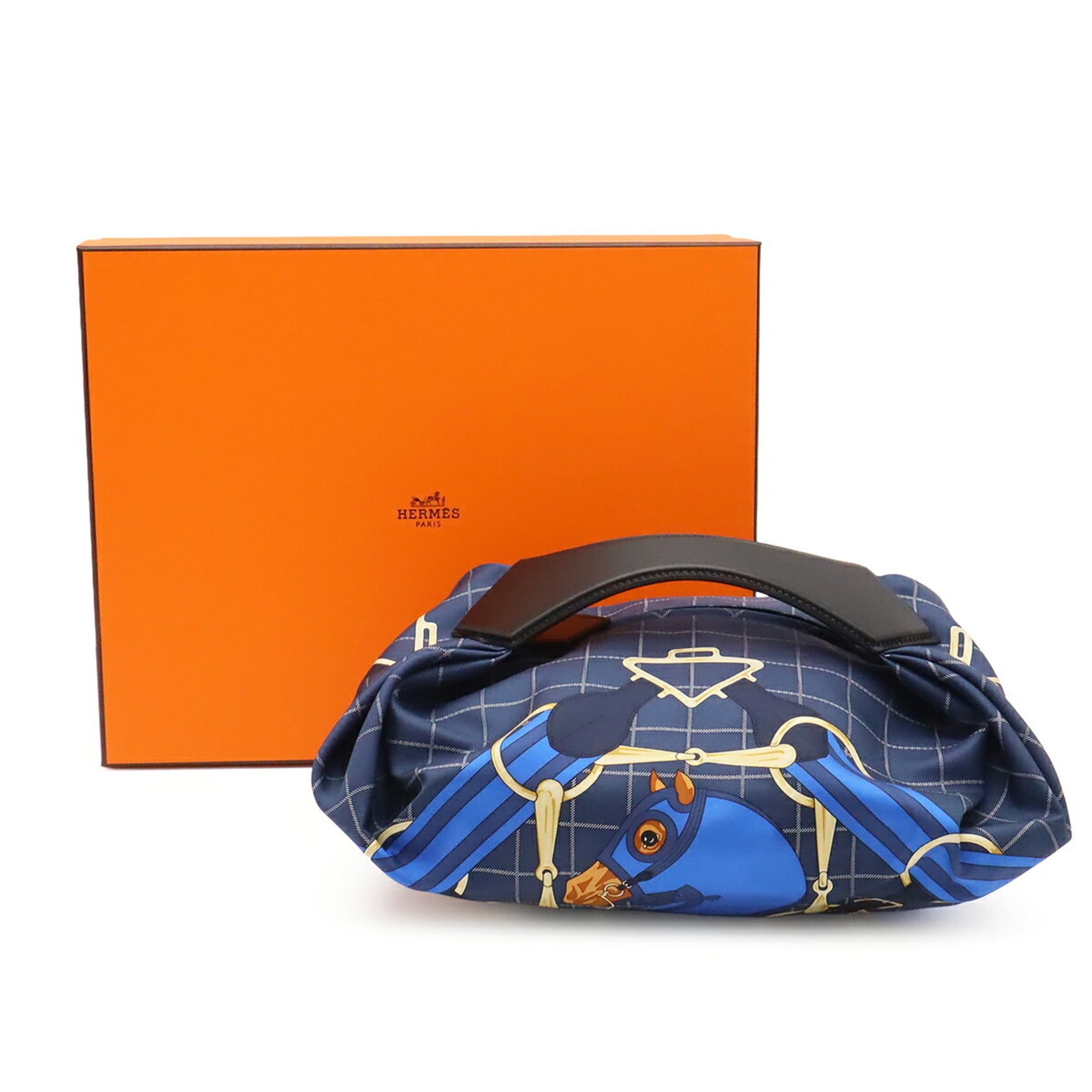 Silk Leather Handbag (Pre-Owned) - Hermes - Modalova