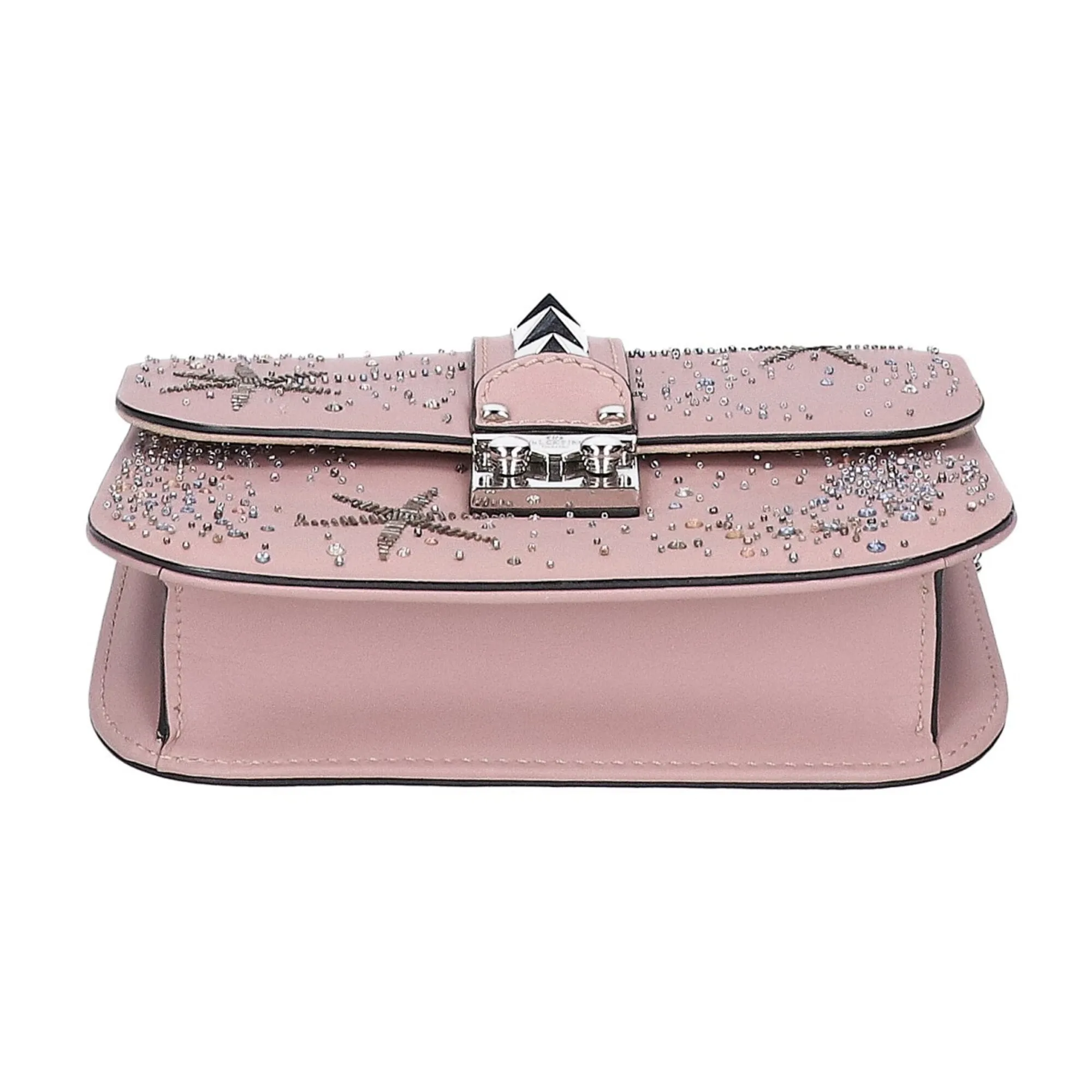 Leather Shoulder Bag (Pre-Owned) - Valentino - Modalova