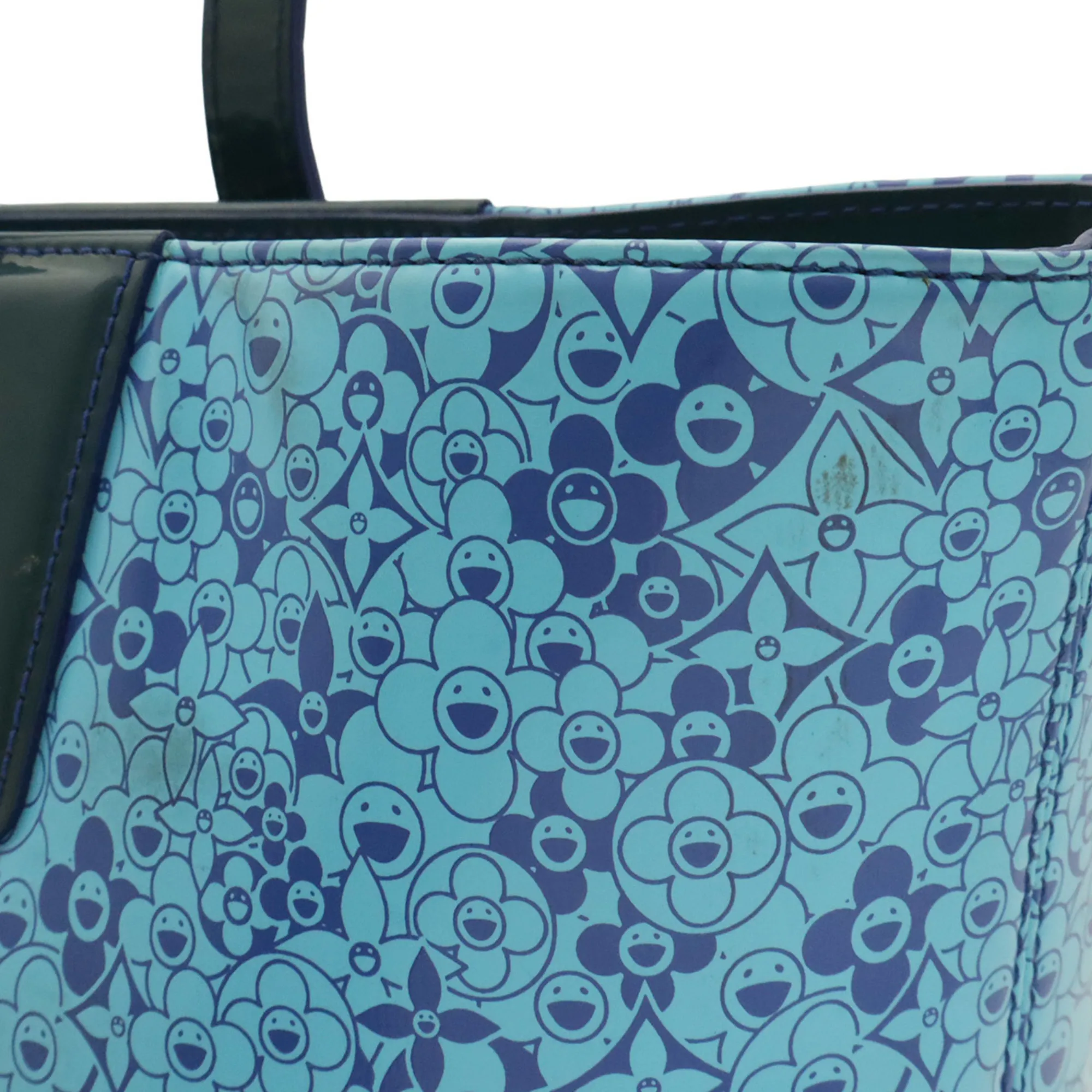 Coated Canvas Pvc Leather Shoulder Bag Tote Bag (Pre-Owned) - Louis Vuitton - Modalova