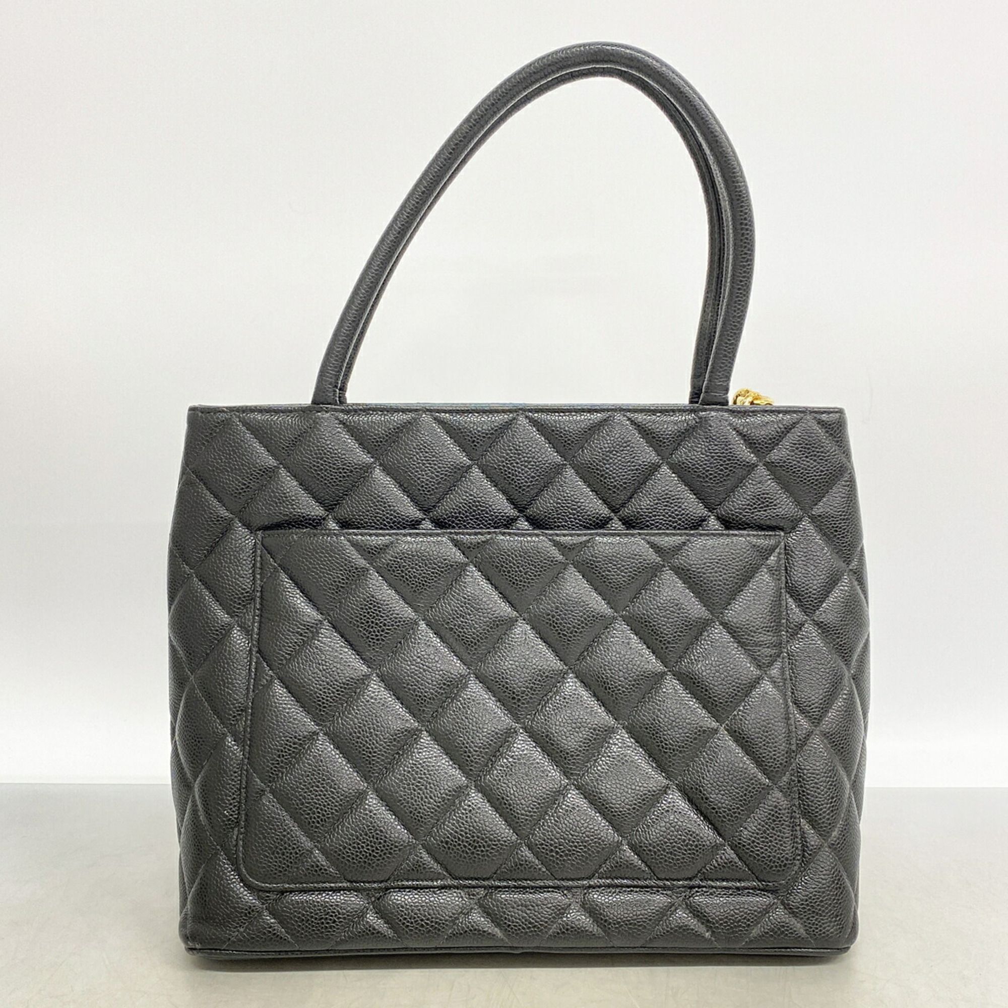 Grained Calfskin Tote Bag (Pre-Owned) - Chanel - Modalova
