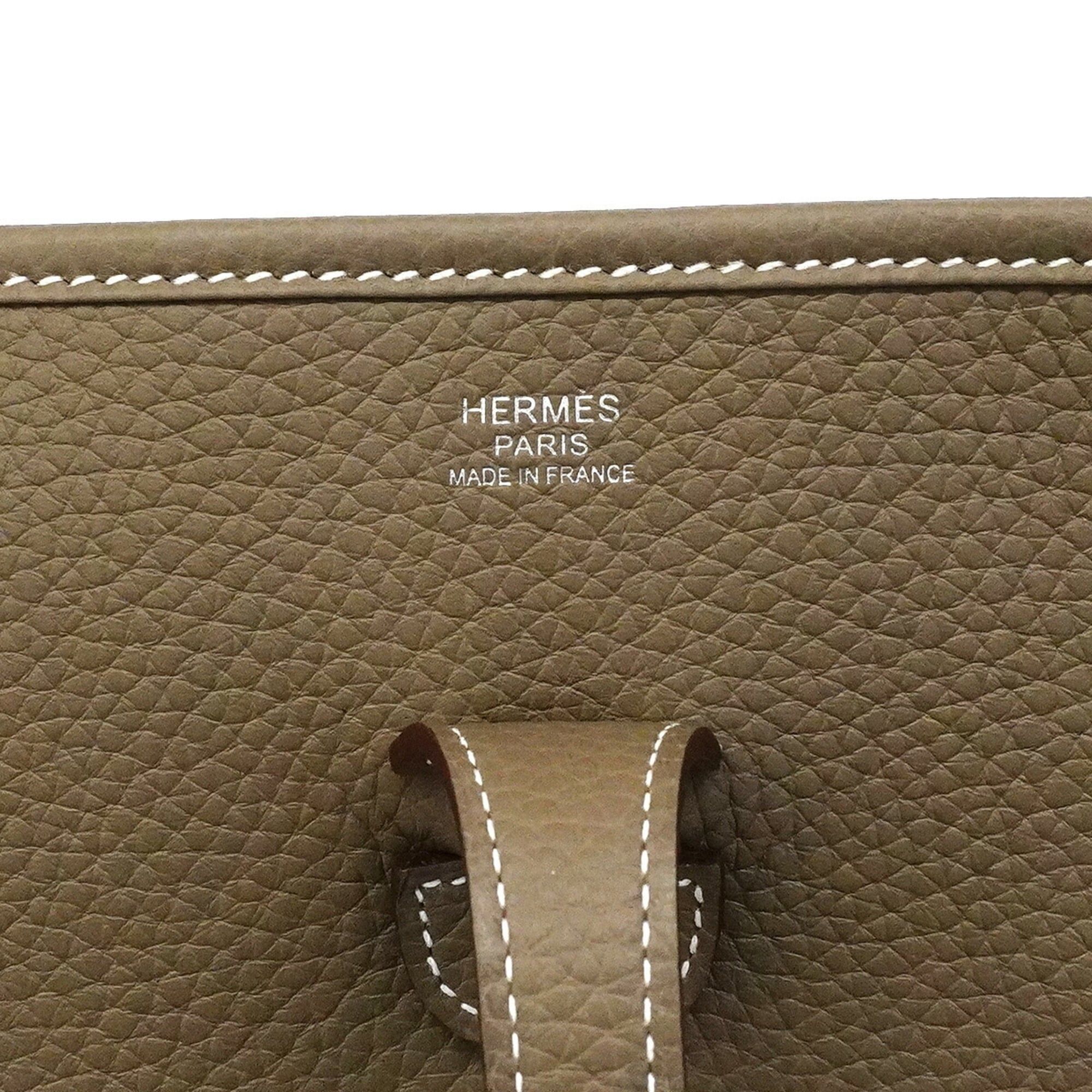 Taurillon Clemence Leather Shoulder Bag (Pre-Owned) - Hermes - Modalova