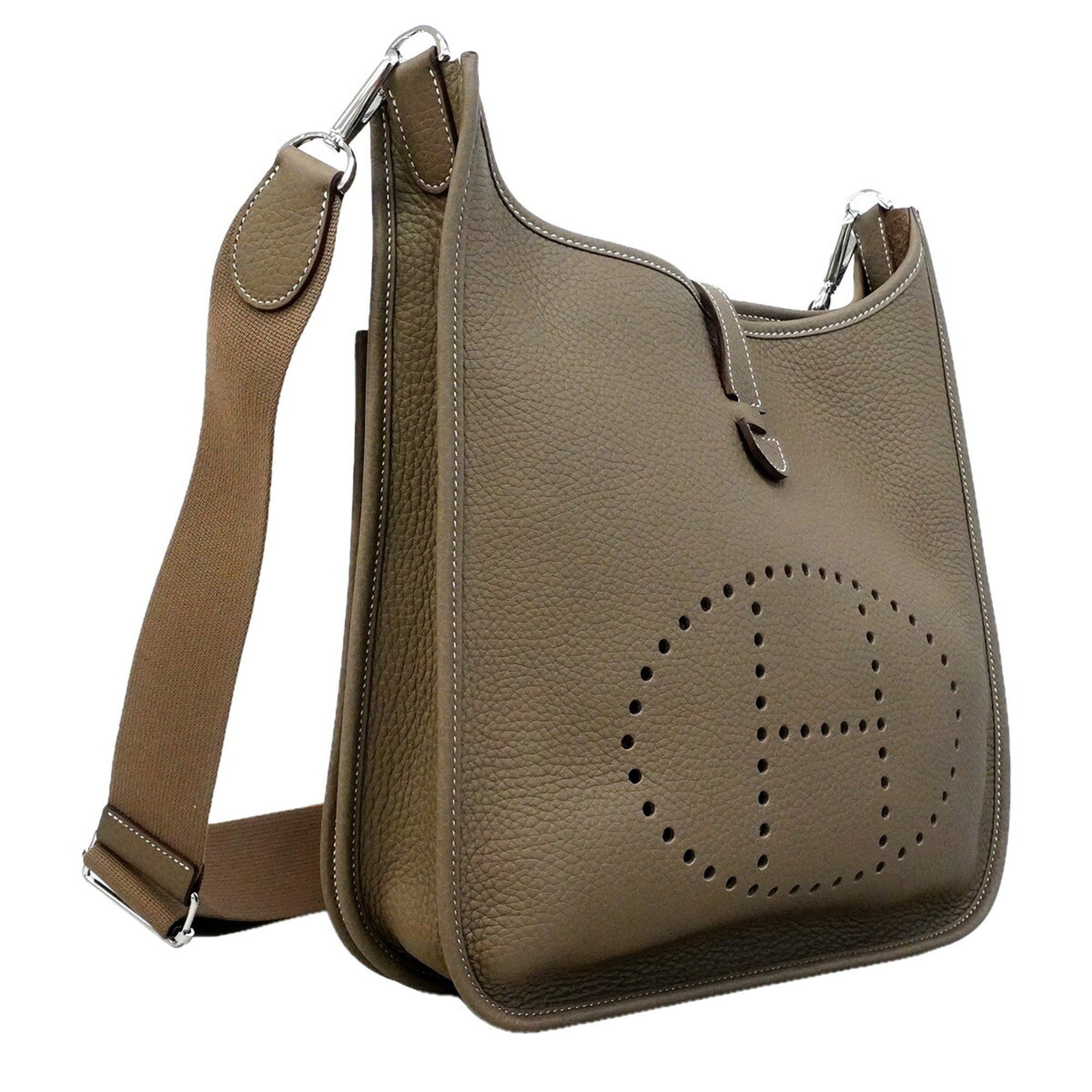 Taurillon Clemence Leather Shoulder Bag (Pre-Owned) - Hermes - Modalova