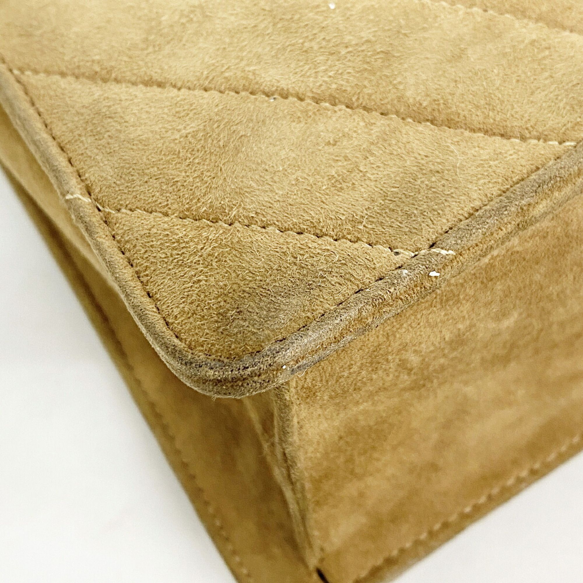 Suede Shoulder Bag (Pre-Owned) - Chanel - Modalova