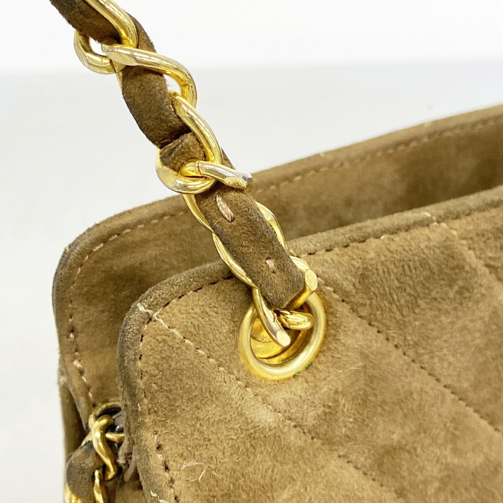Suede Shoulder Bag (Pre-Owned) - Chanel - Modalova