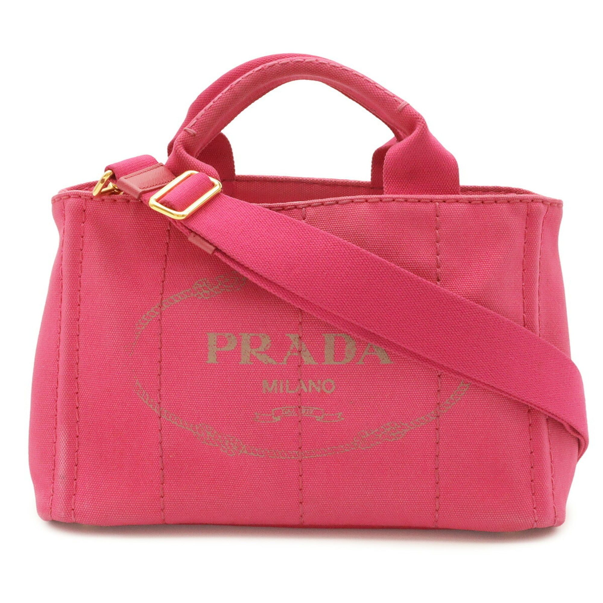 Canapa Canvas Shoulder Bag Tote Bag (Pre-Owned) - Prada - Modalova