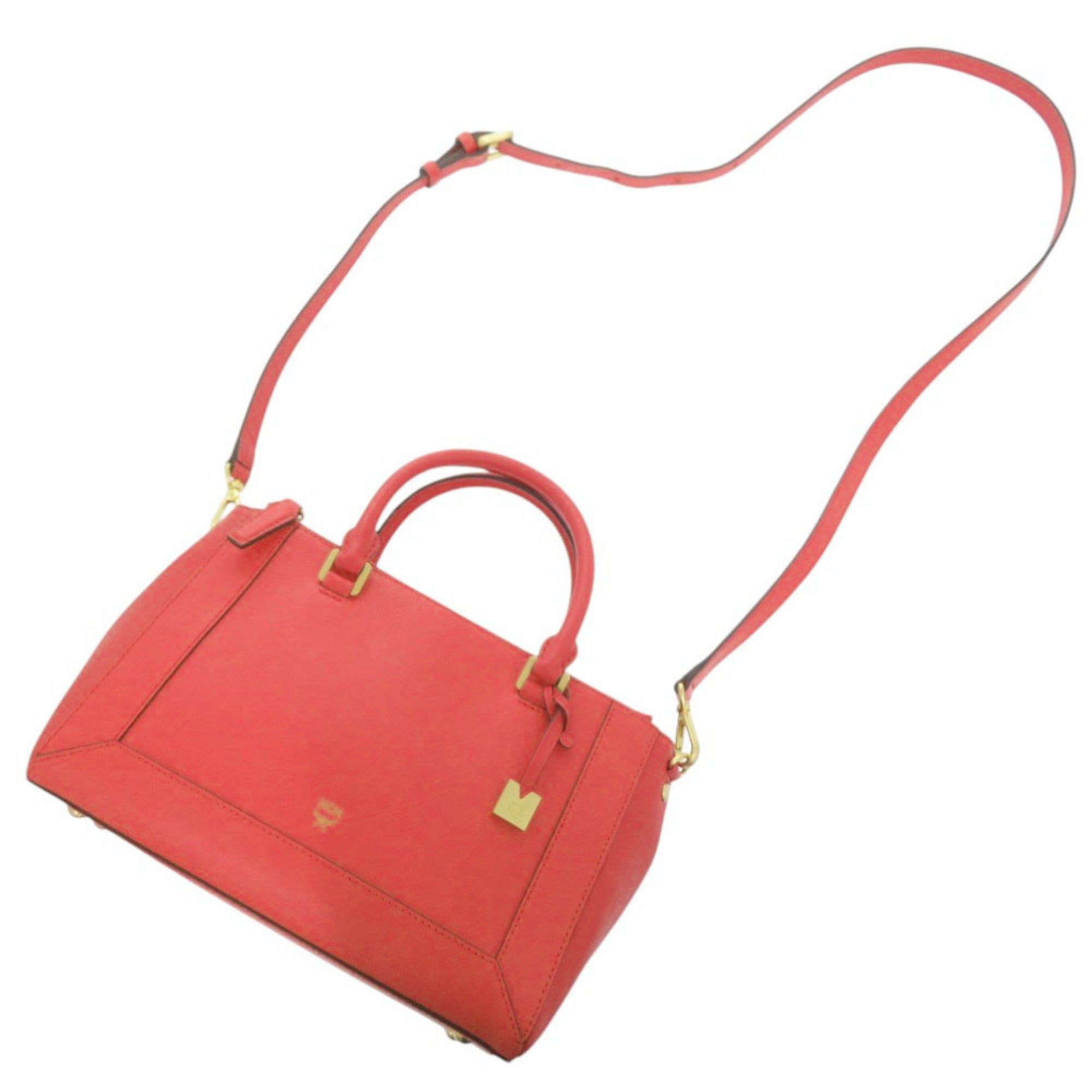 Leather Handbag (Pre-Owned) - MCM - Modalova