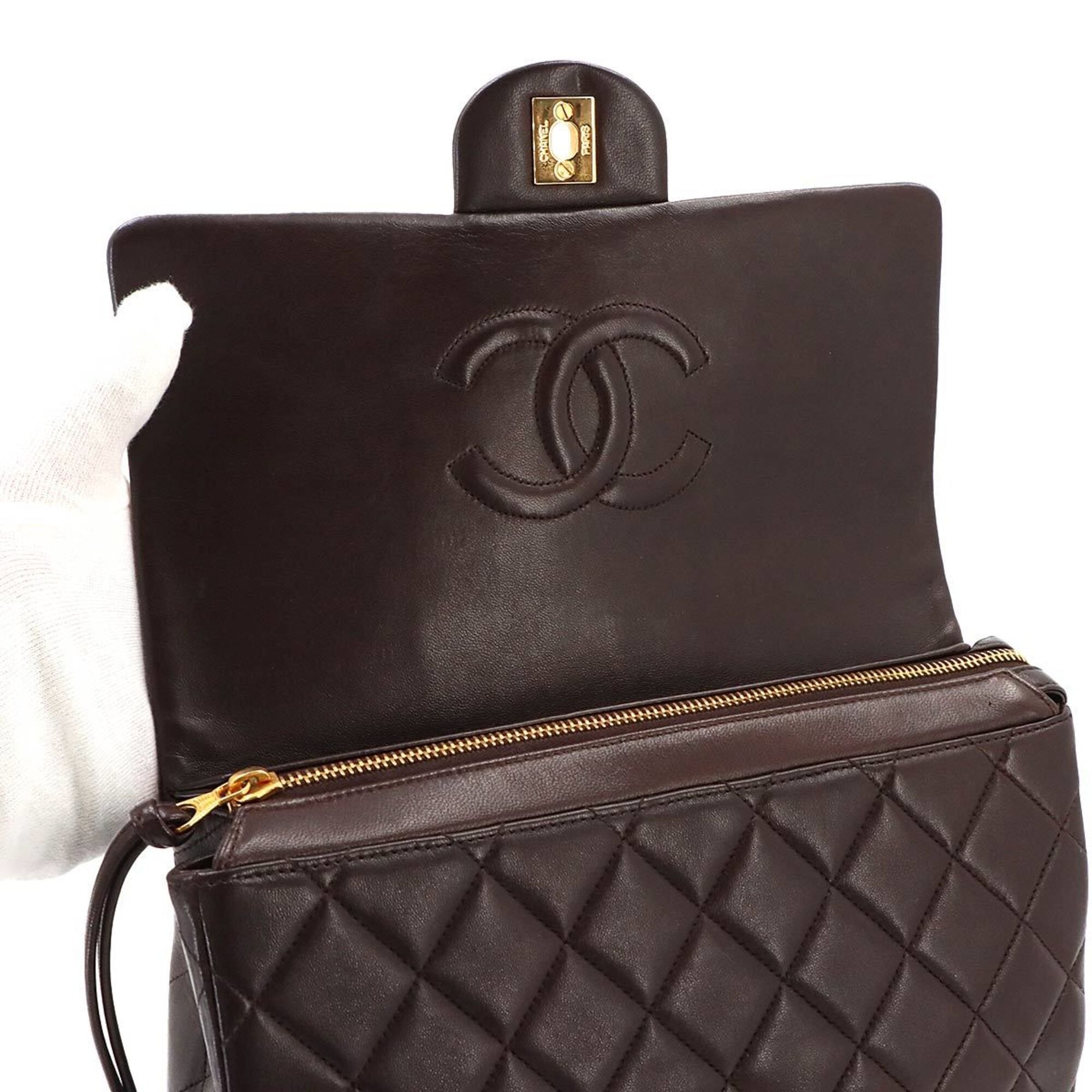 Leather Backpack (Pre-Owned) - Chanel - Modalova