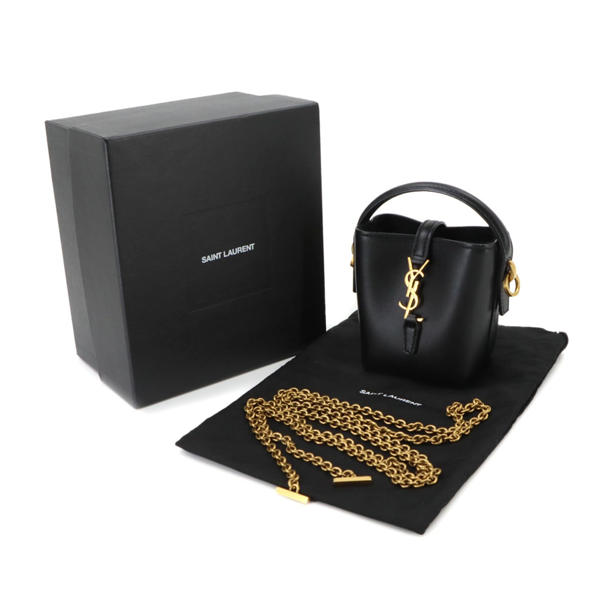 Leather Handbag Shoulder Bag (Pre-Owned) - Saint Laurent - Modalova